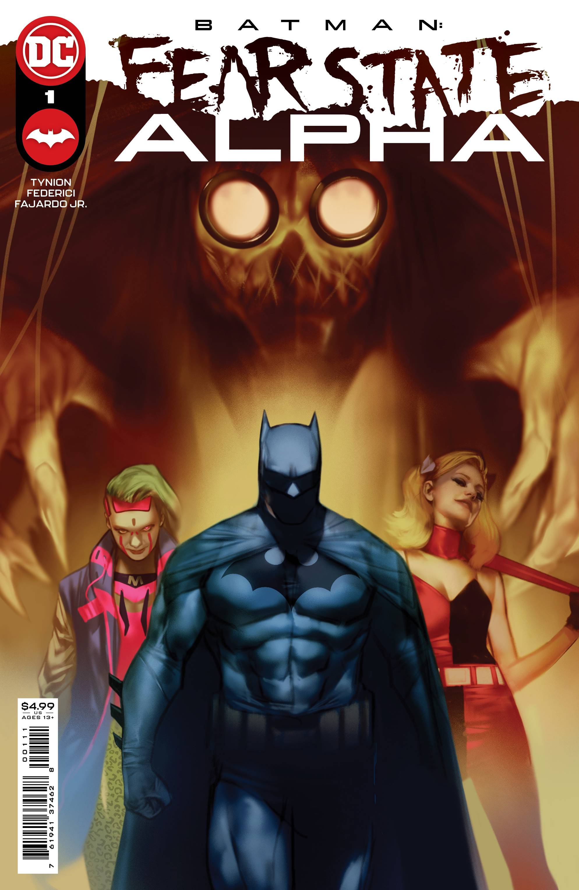 BATMAN FEAR STATE ALPHA #1 CVR A