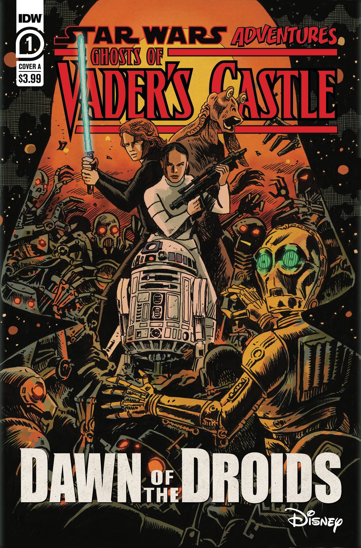 STAR WARS ADV GHOST VADERS CASTLE #1 (OF 5) CVR A 