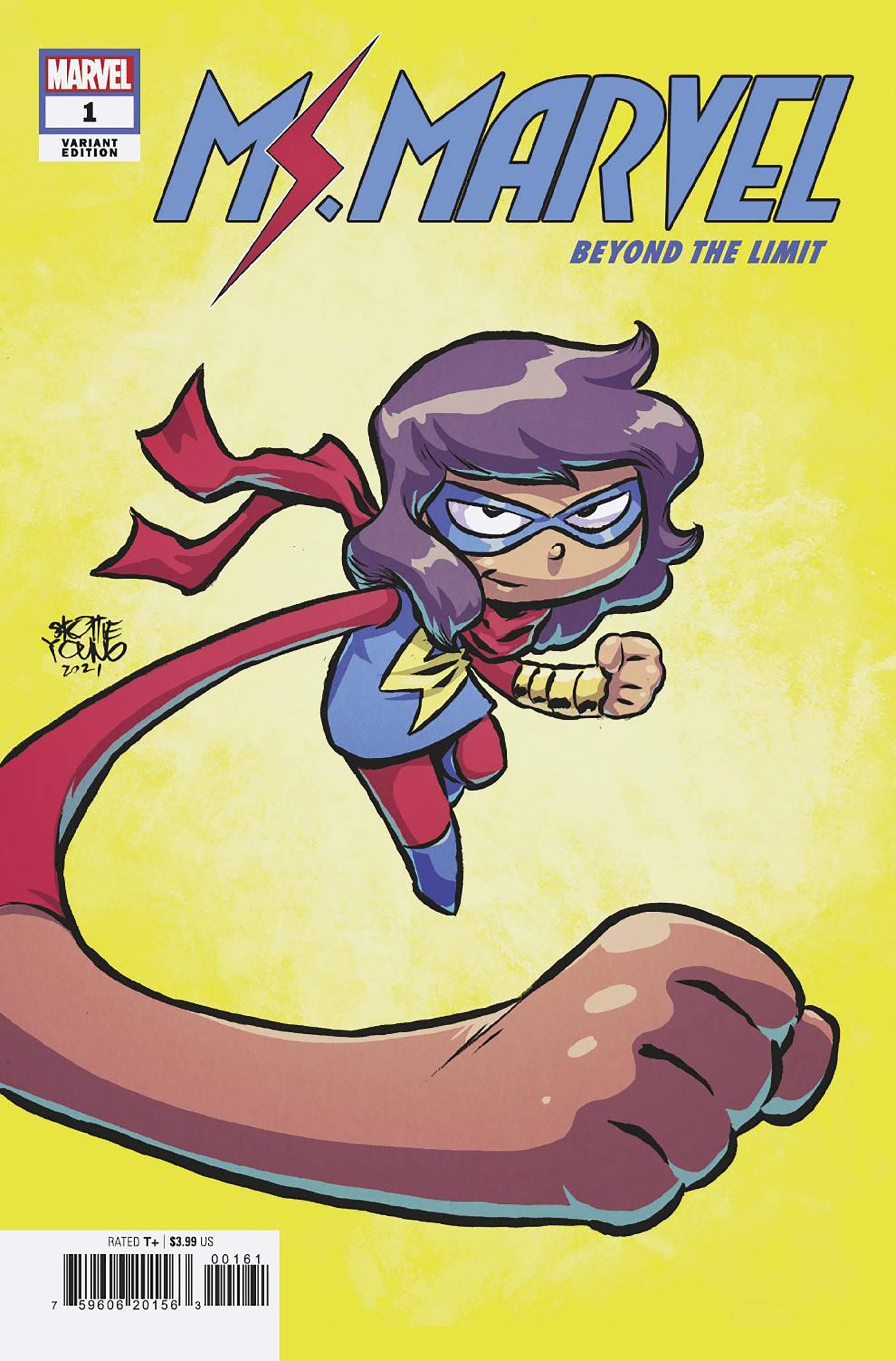 MS MARVEL BEYOND LIMIT #1 (OF 5) YOUNG VAR