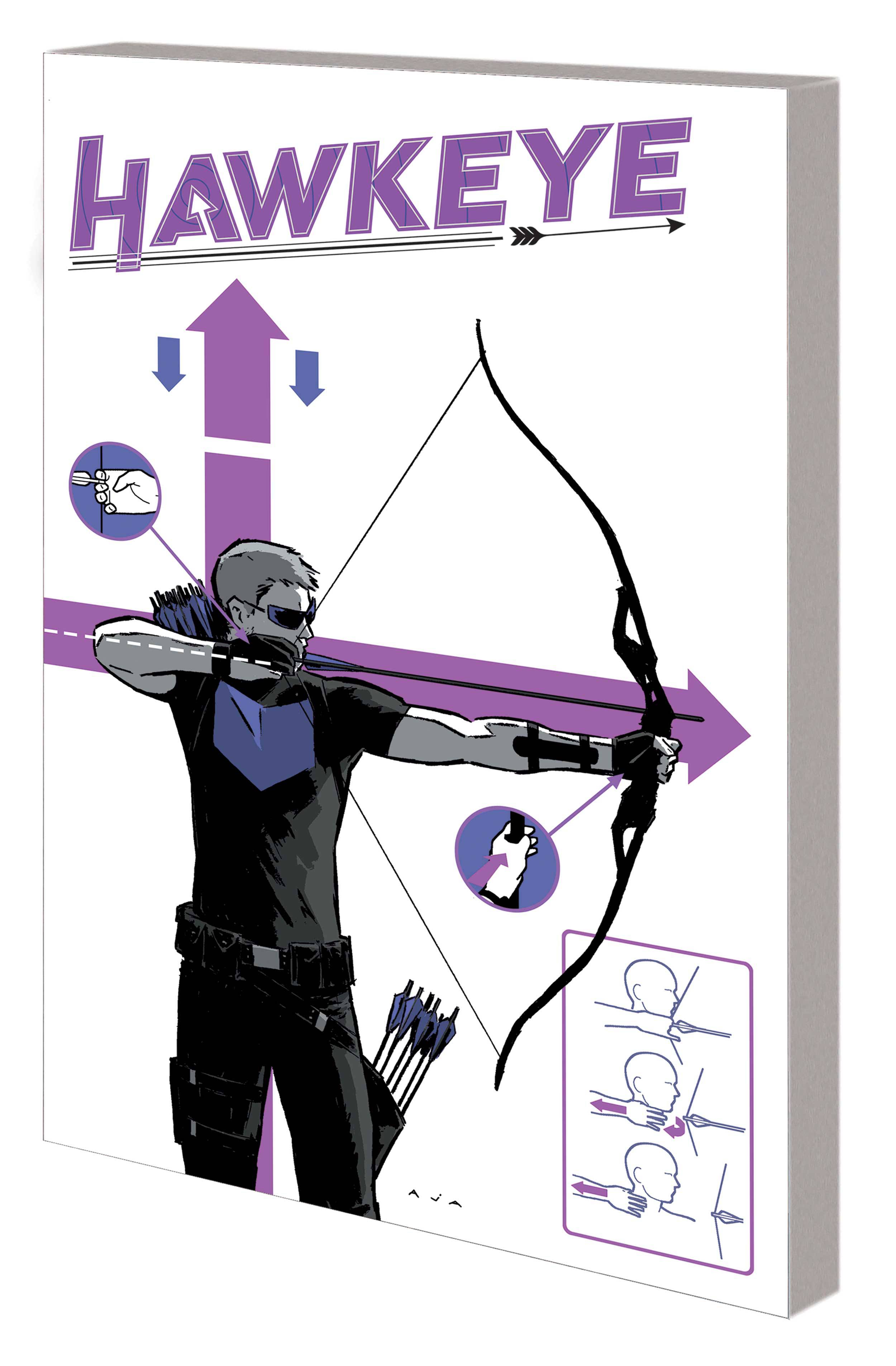 HAWKEYE BY FRACTION AJA TP SAGA BARTON BISHOP AJA DM VAR