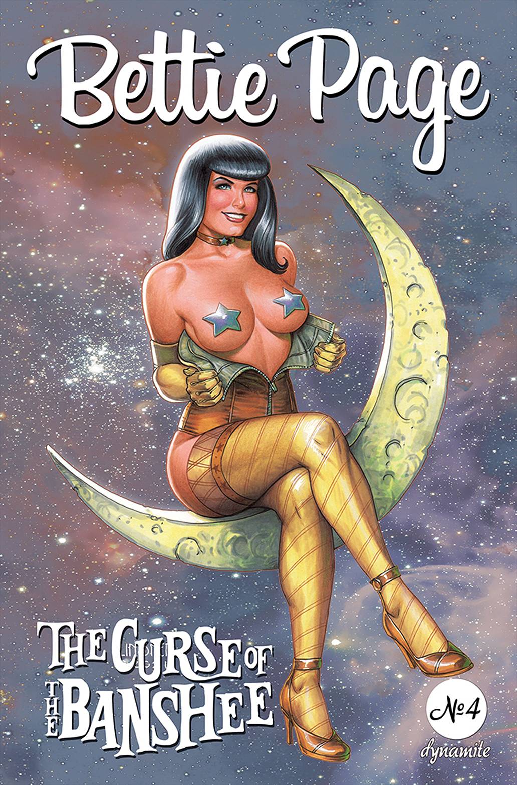 B8 Bettie Page The Curse Of The Banshee # 4 Cover C NM Dynamite 