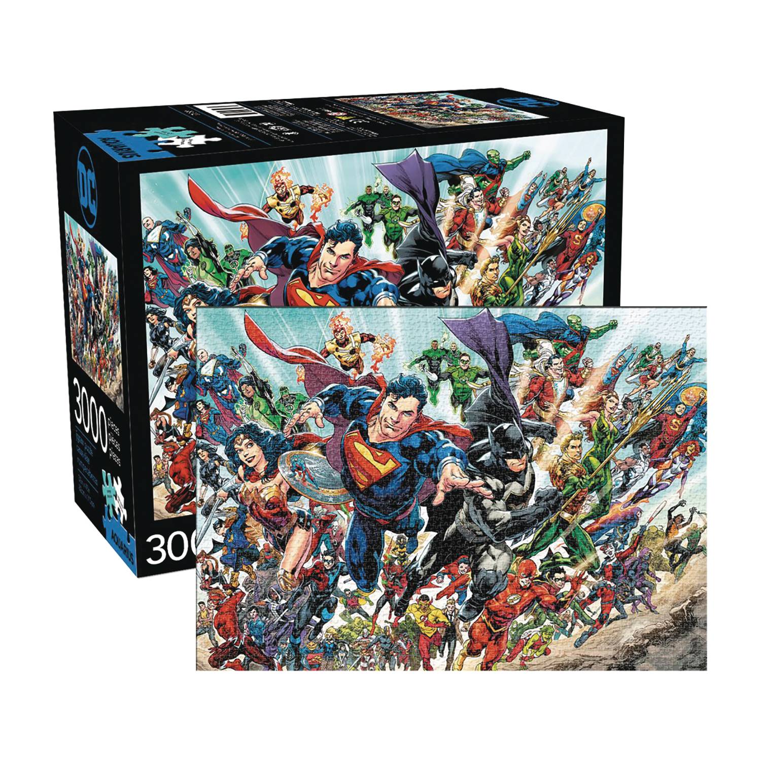 DC COMICS CAST 3000PC PUZZLE