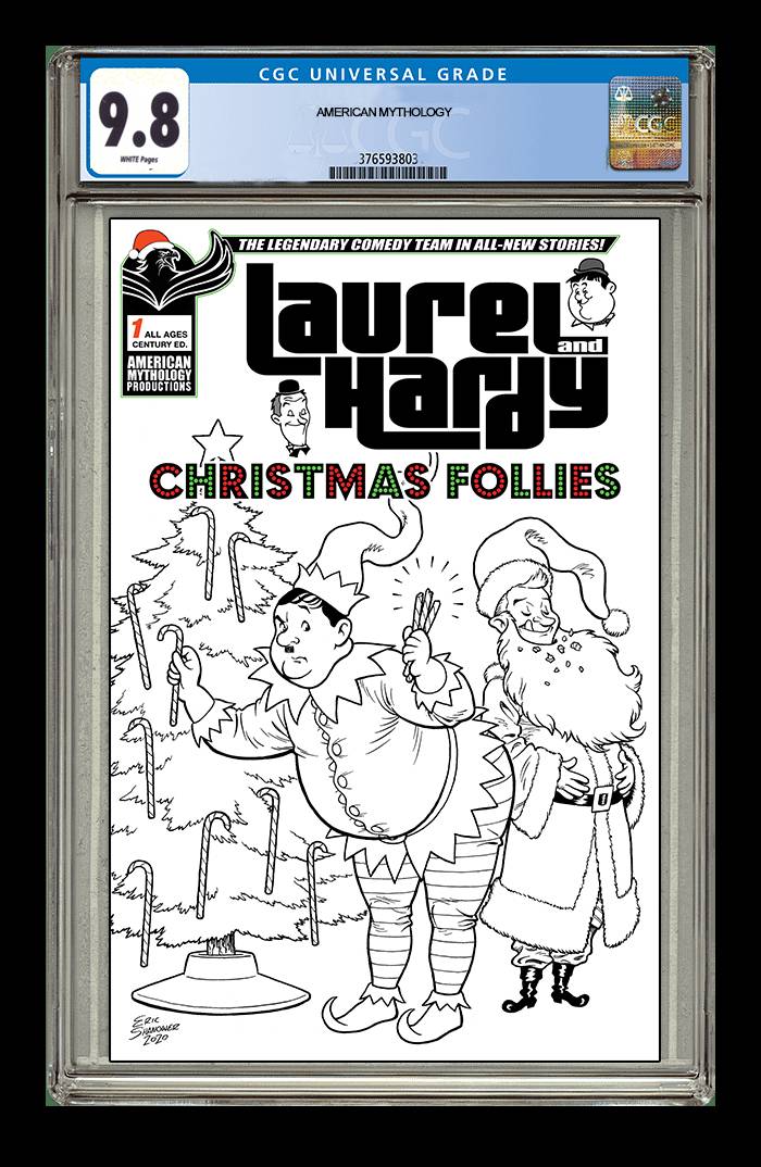 LAUREL & HARDY CHRISTMAS FOLLIES #1 CENTURY EDITION CGC GRAD