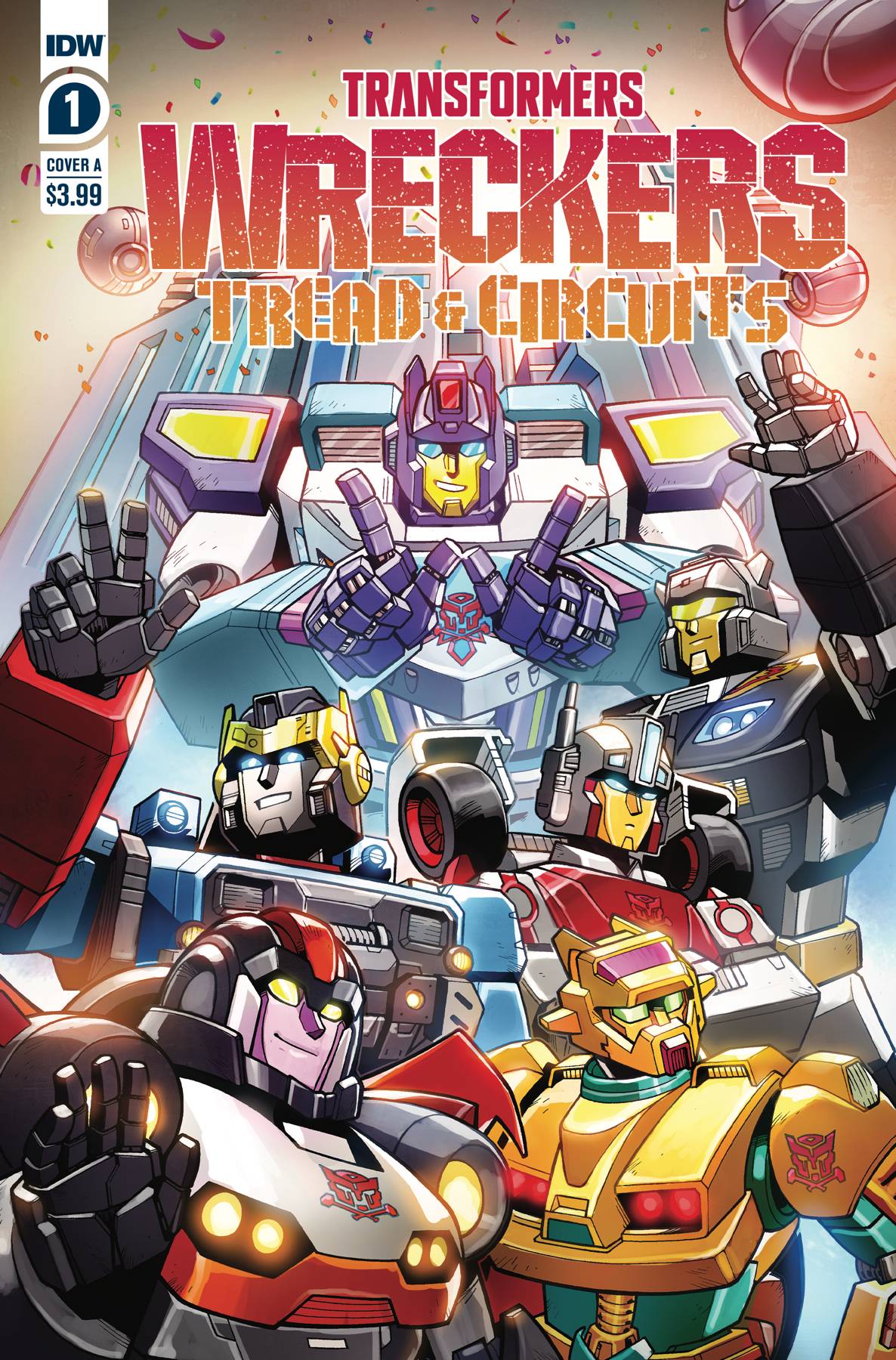 TRANSFORMERS WRECKERS TREAD & CIRCUITS #1 (OF 4) CVR A