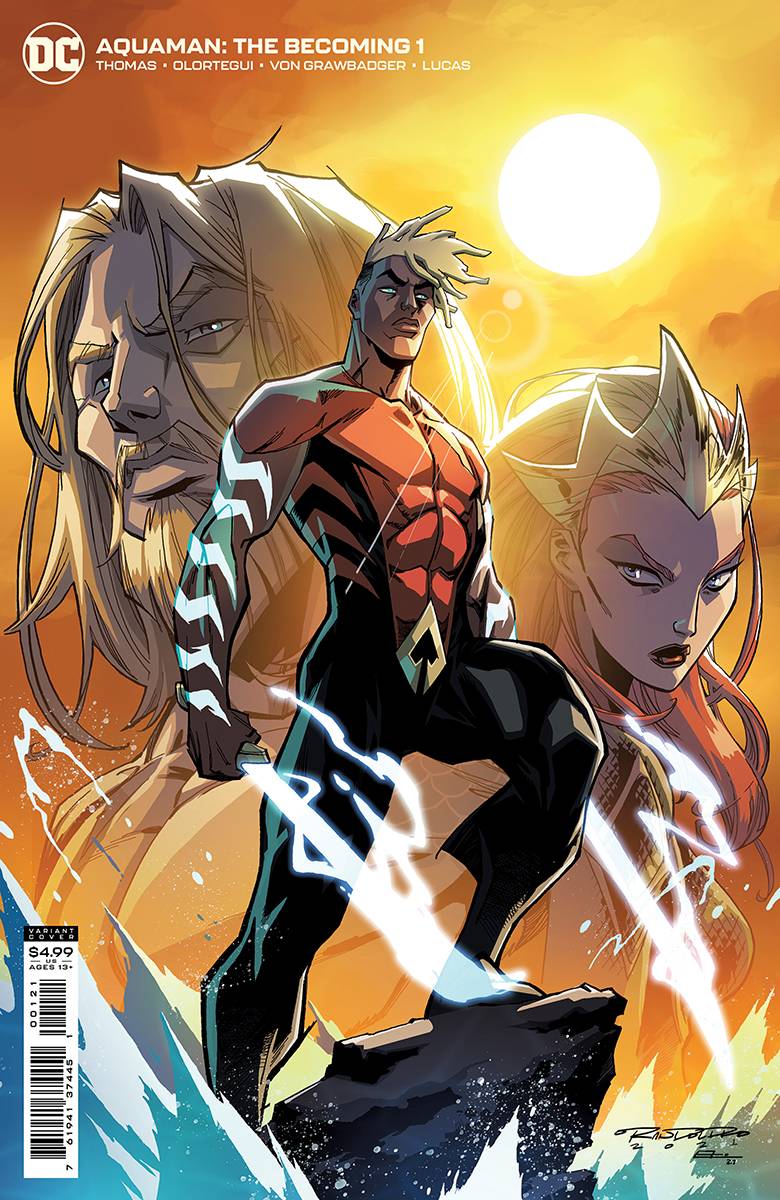 JUL217043 - AQUAMAN THE BECOMING #1 (OF 6) CVR B KHARY RANDOLPH CARD STO -  Previews World