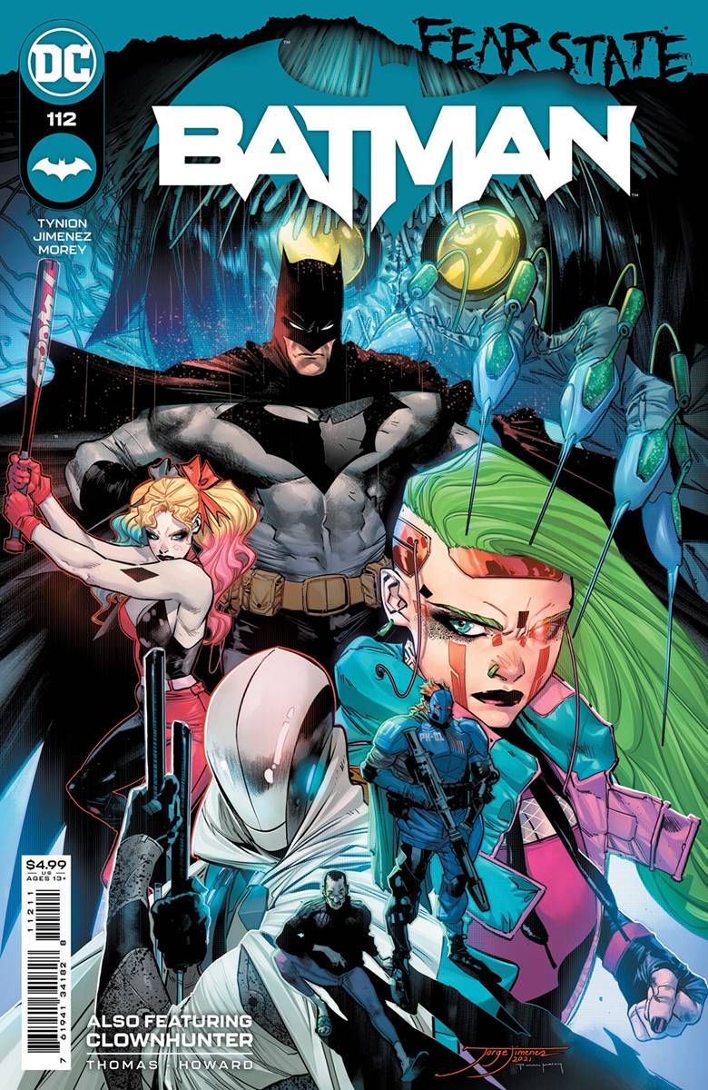 JUL217005 - BATMAN #112 CVR A JORGE JIMENEZ (FEAR STATE) - Previews World