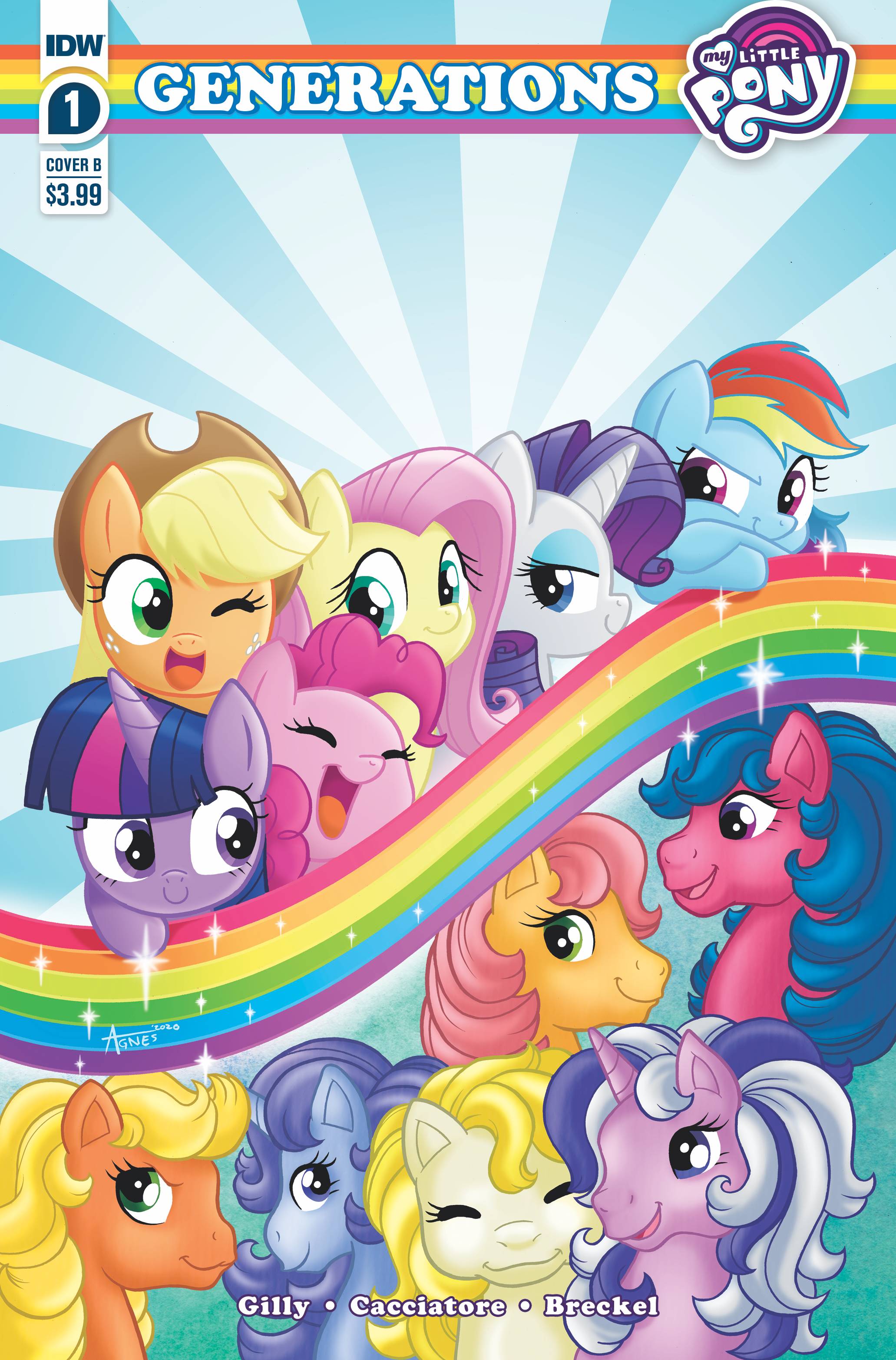 Insister pin Sociale Studier AUG210553 - MY LITTLE PONY GENERATIONS #1 CVR B GARBOWSKA - Previews World