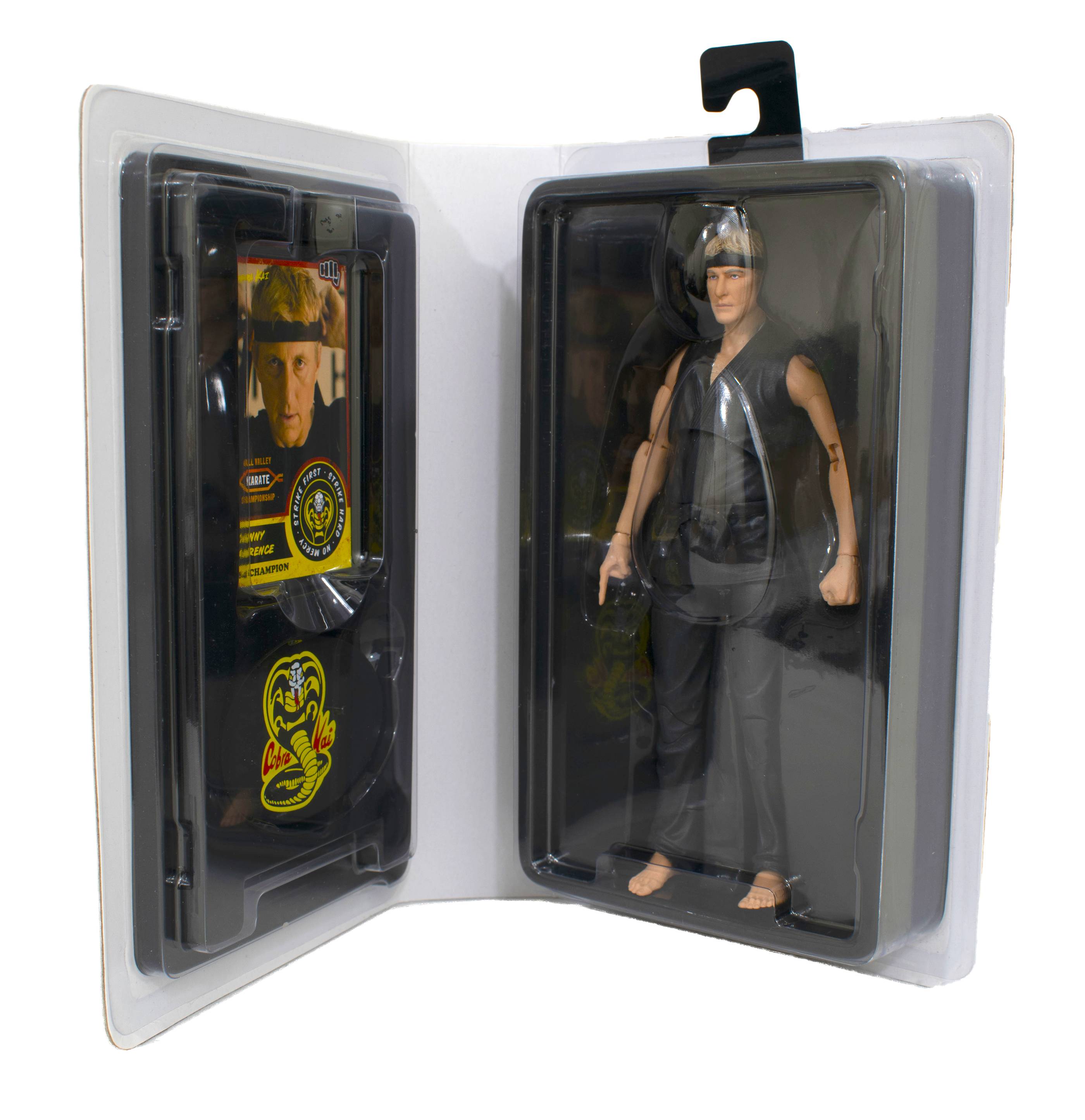 SDCC 2022 COBRA KAI JOHNNY VHS ACTION FIGURE