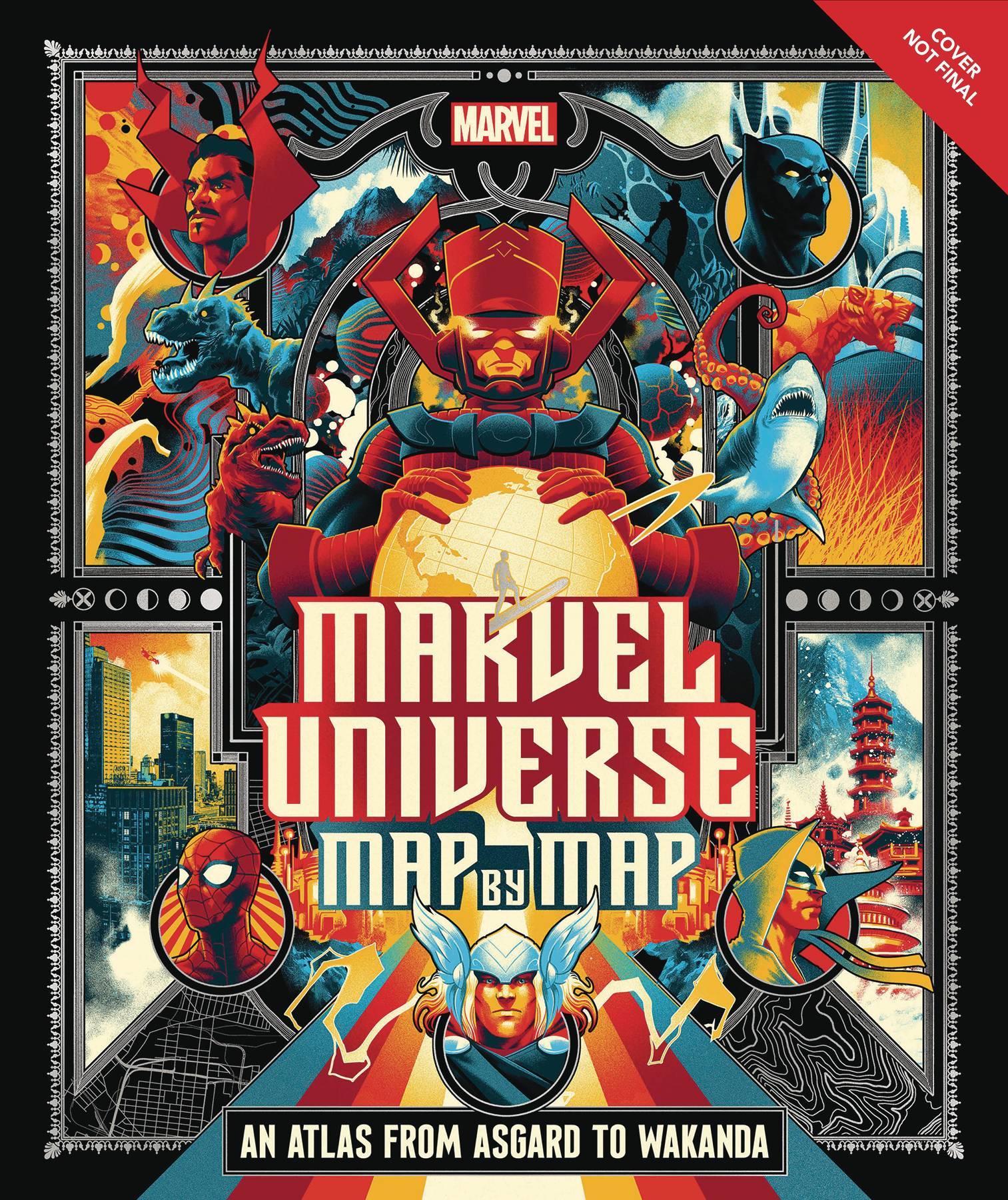SEP211462 - MARVEL UNIVERSE MAP BY MAP HC - Previews World