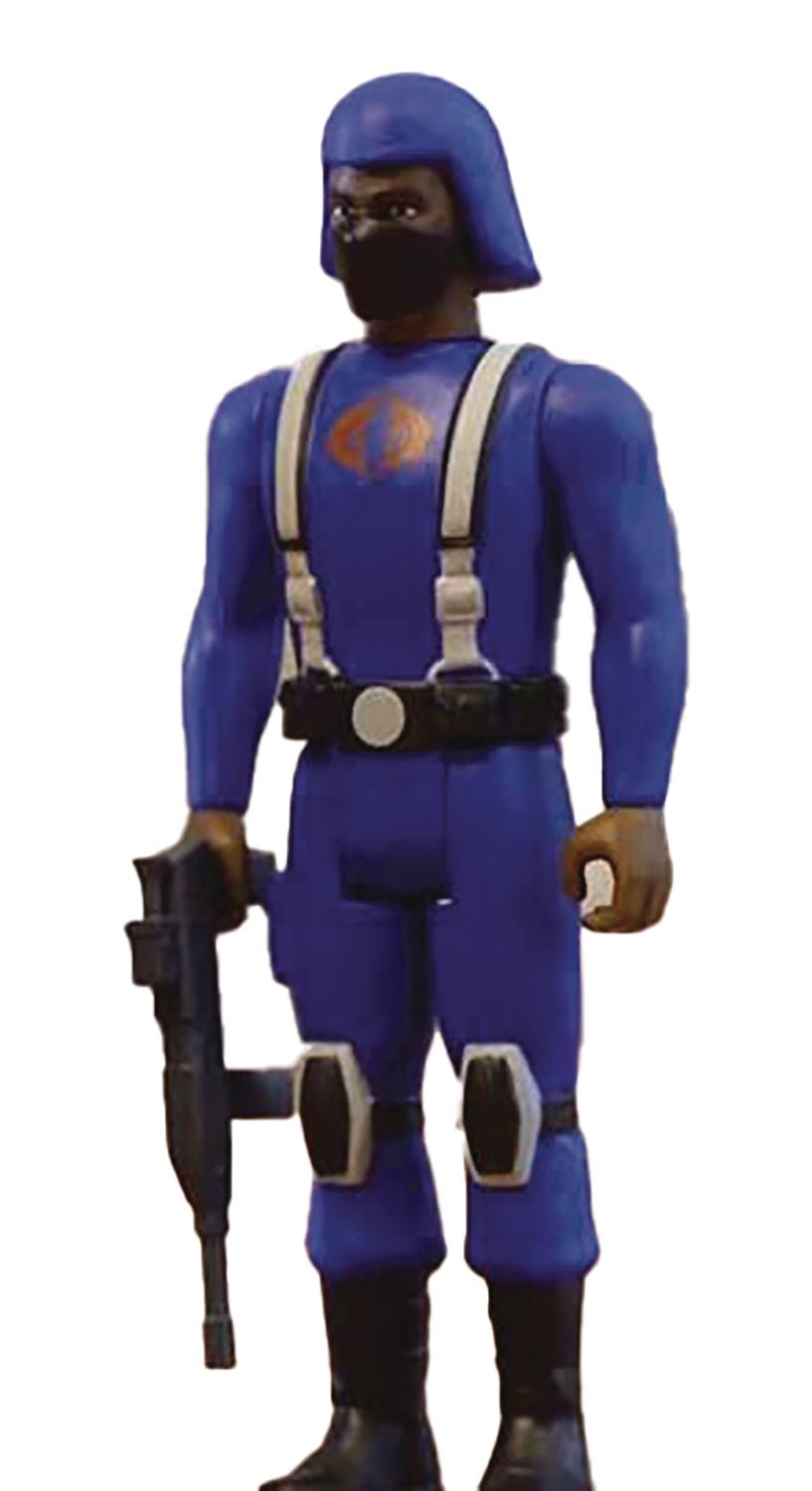 GI JOE COBRA TROOPER H-BACK DK BROWN WV 1A REACTION FIG (NET