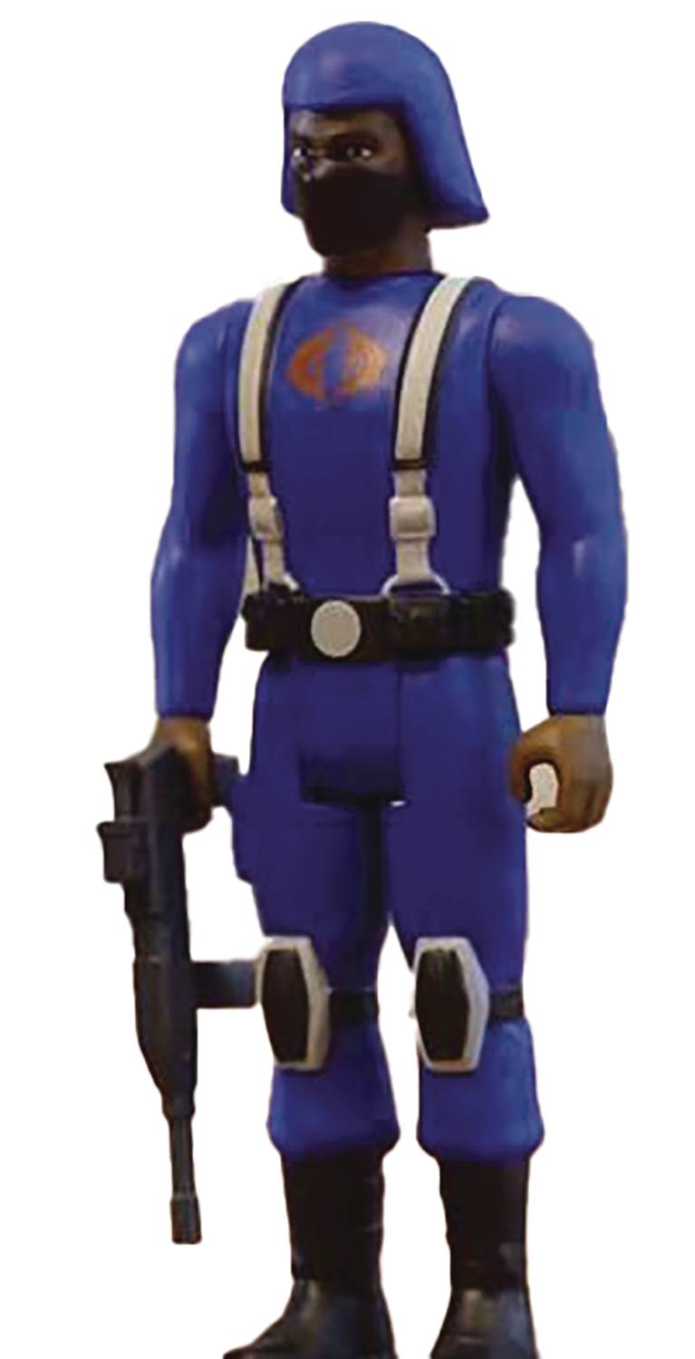 GI JOE COBRA TROOPER Y-BACK DK BROWN WV 1A REACTION FIG (NET