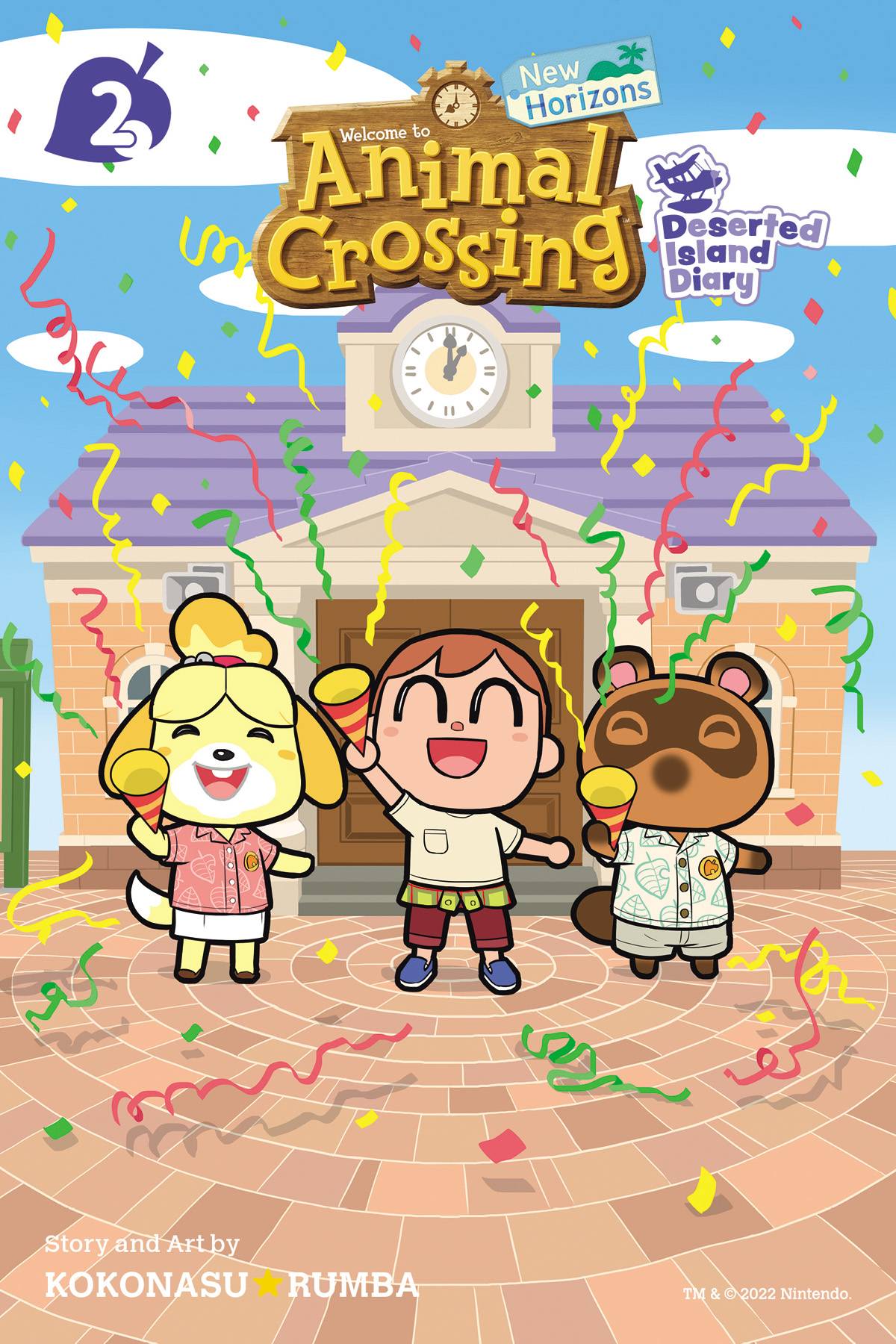ANIMAL CROSSING NEW HORIZONS GN VOL 02 DESERTED ISLAND DIARY