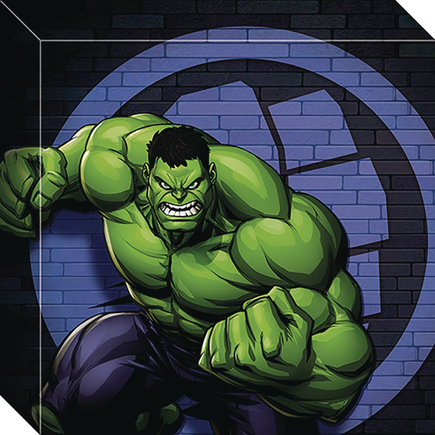 NOV212765 - HULK 12IN CANVAS WALL ART - Previews World