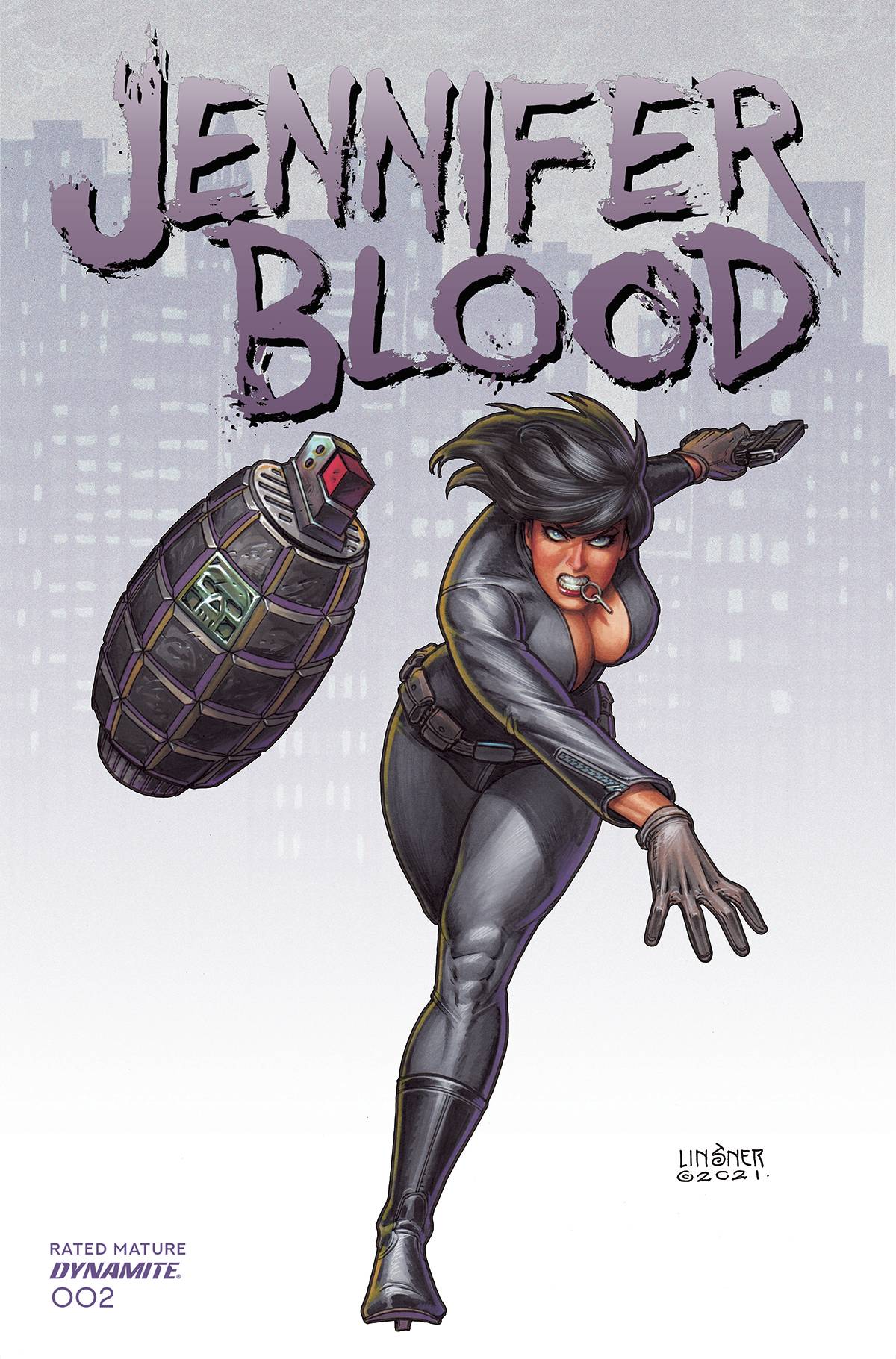 Jenny comics. Jennifer Blood Dynamite 003.