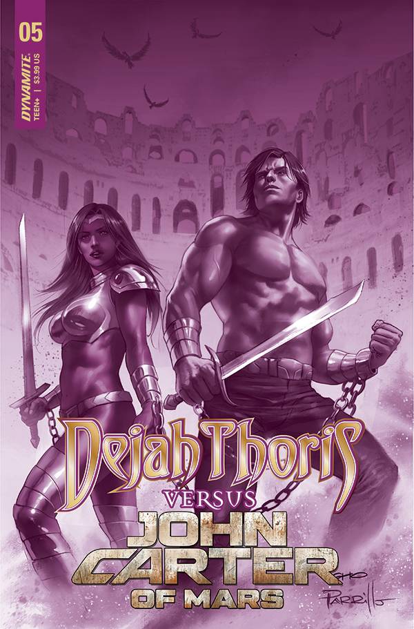WK44 DEJAH THORIS VS JOHN CARTER OF MARS #4A PARRILLO PREORDER NOV 3RD WK44 DEJAH THORIS VS JOHN CARTER OF MARS #4A PARRILLO PREORDER NOV 3RD