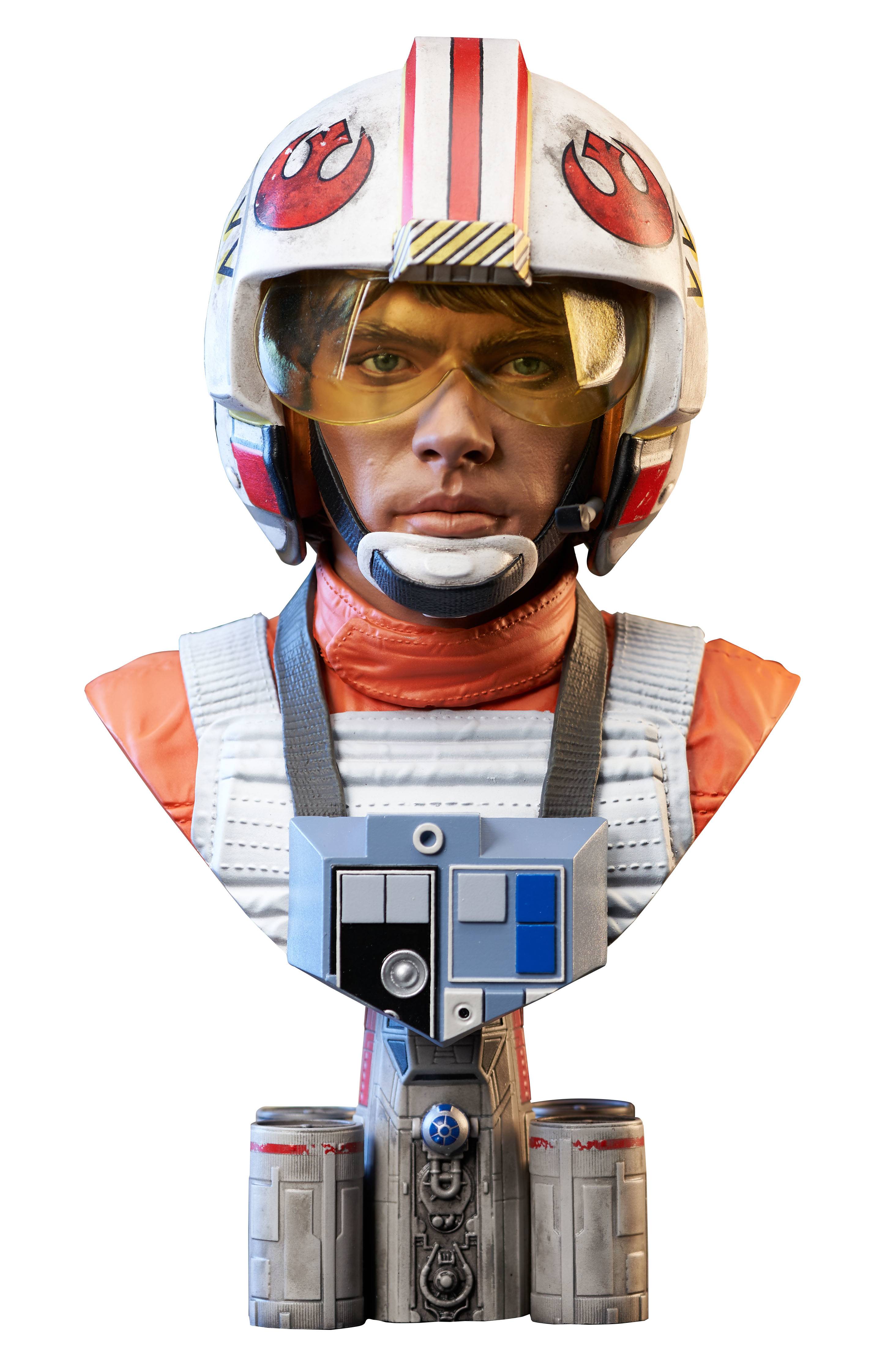 STAR WARS LEGENDS IN 3D ANH PILOT LUKE SKYWALKER 1/2 SCALE B