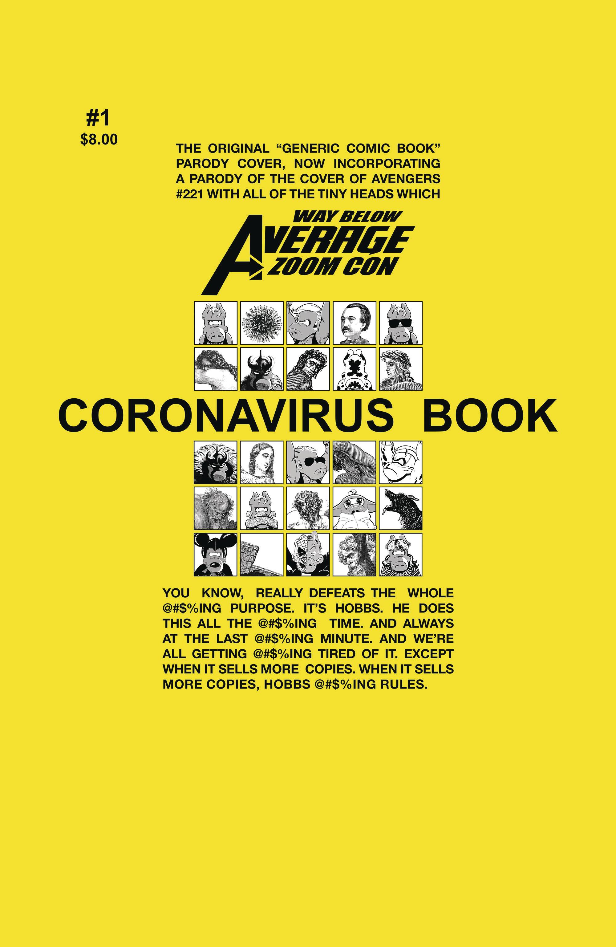 CORONAVIRUS BOOK ONE SHOT