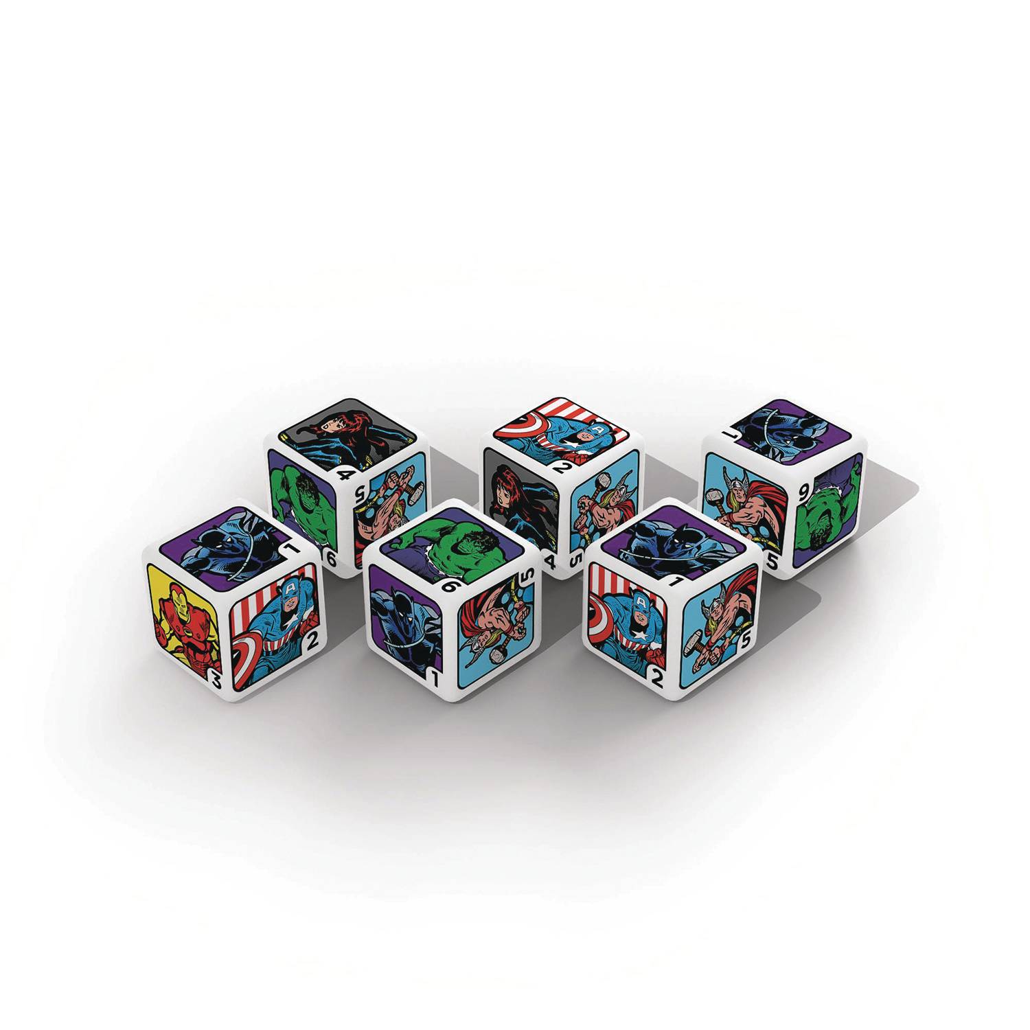 Marvel Avengers Dice Set Marvel Avengers Dice Set