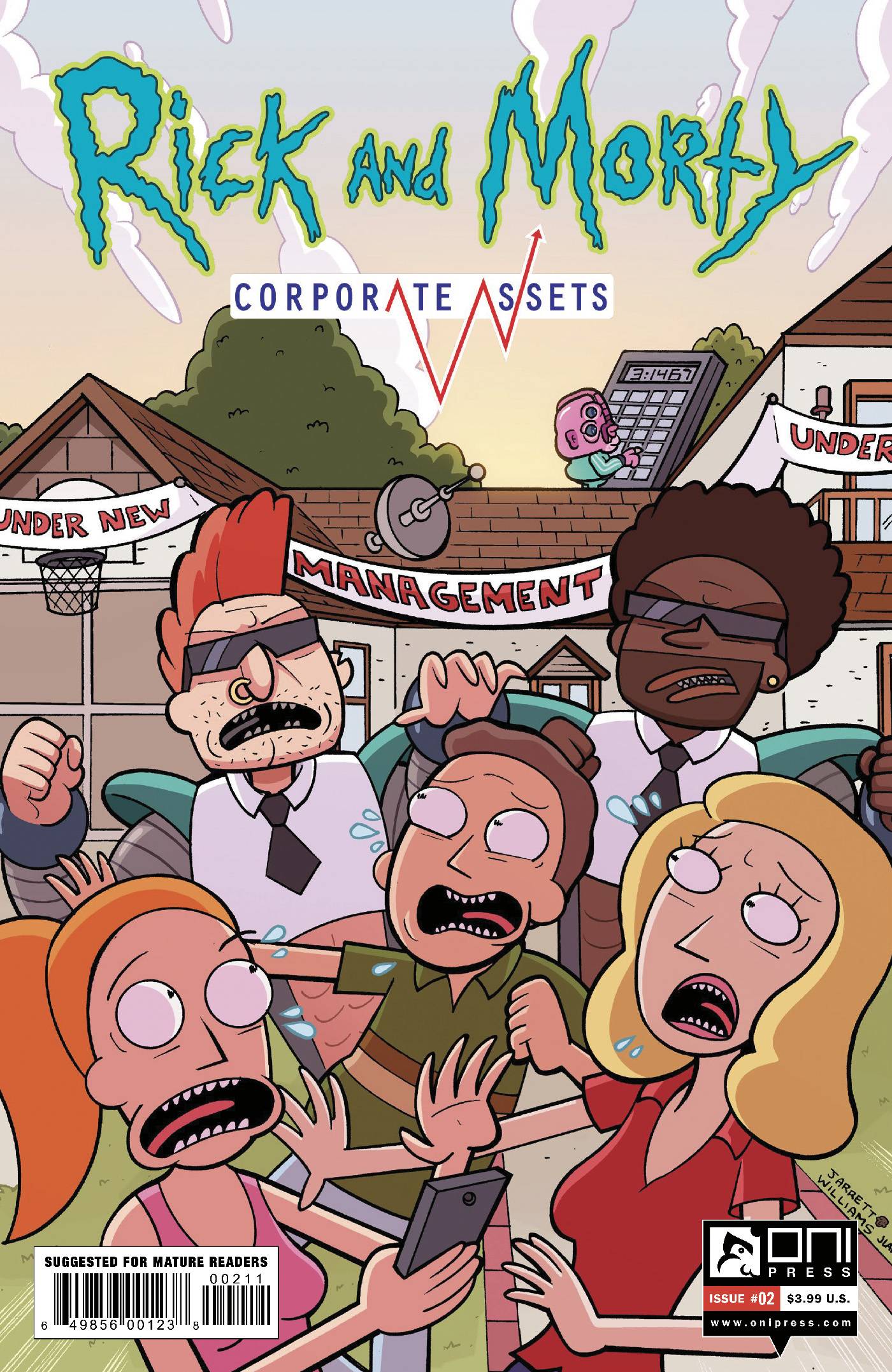 RICK AND MORTY CORPORATE ASSETS #2 CVR A WILLIAMS