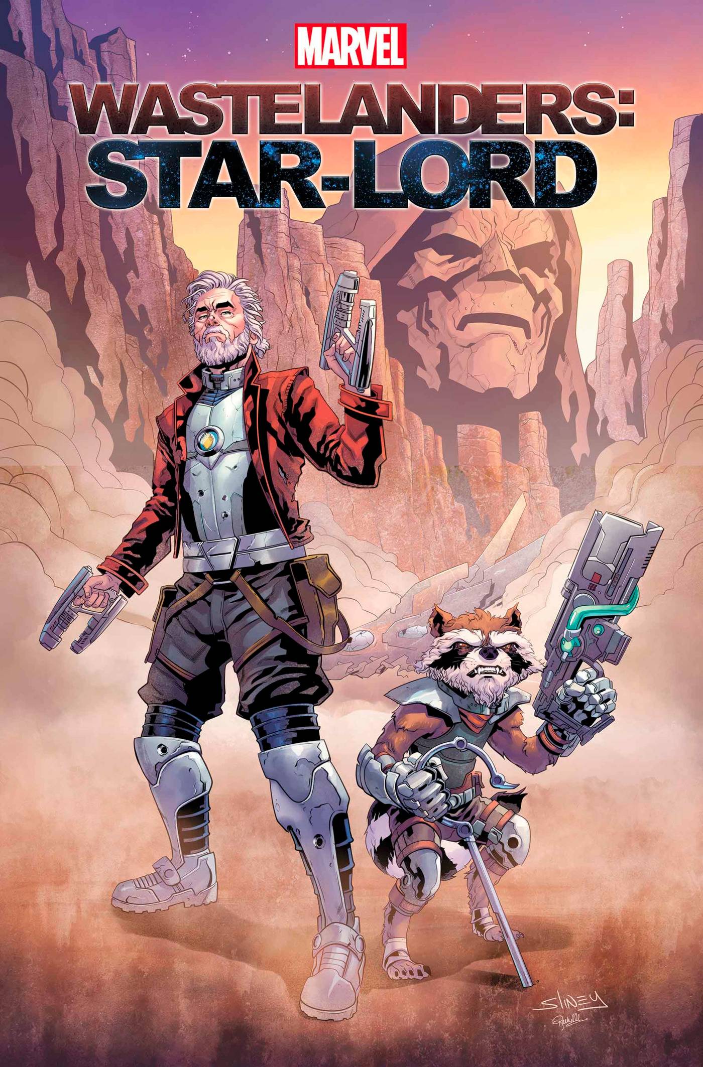 OCT210858 - WASTELANDERS STAR-LORD #1 SLINEY VAR - Previews World