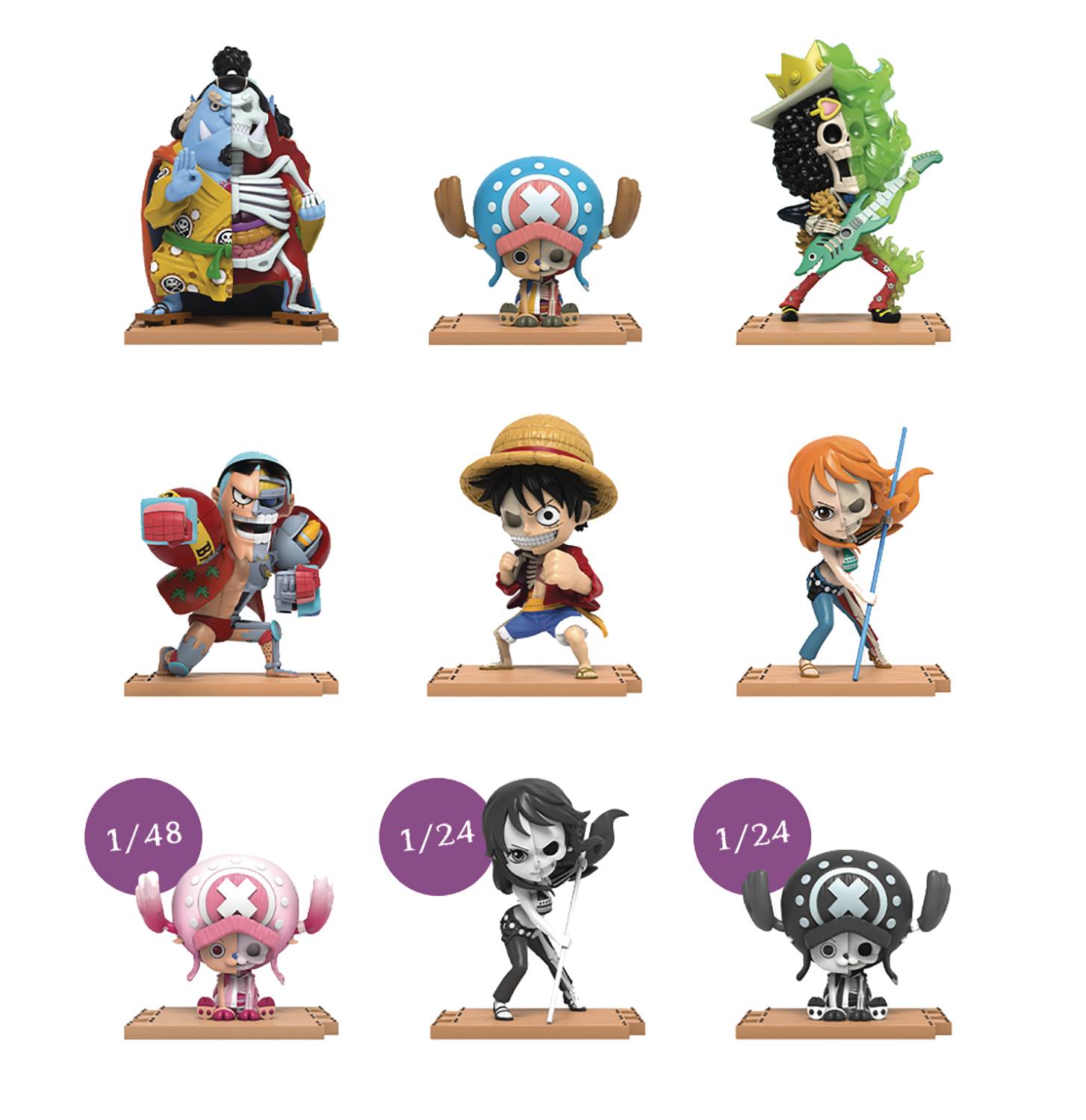 JUL219468  ONE PIECE FHD WAVE 2 12PC MINI FIG BMB DS  Previews World