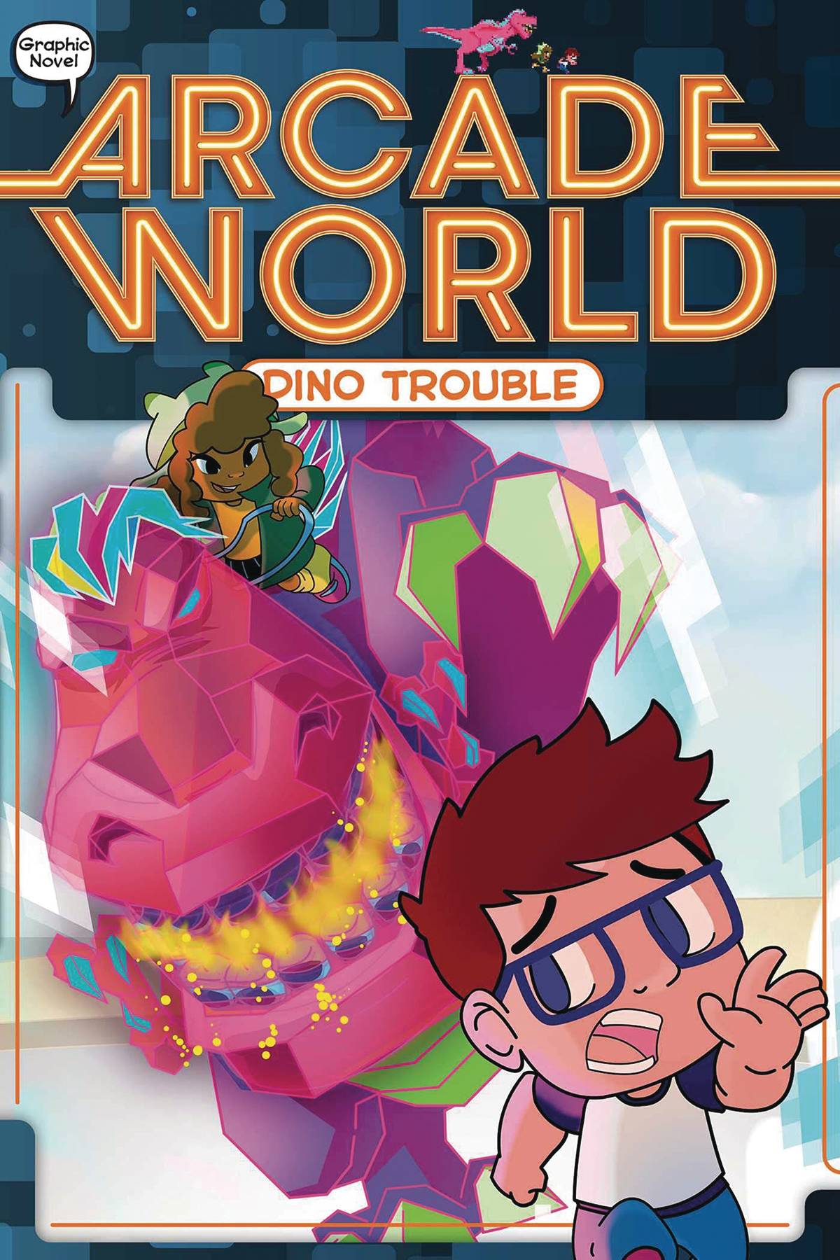 ARCADE WORLD GN CHAPTERBOOK VOL 01 DINO TROUBLE