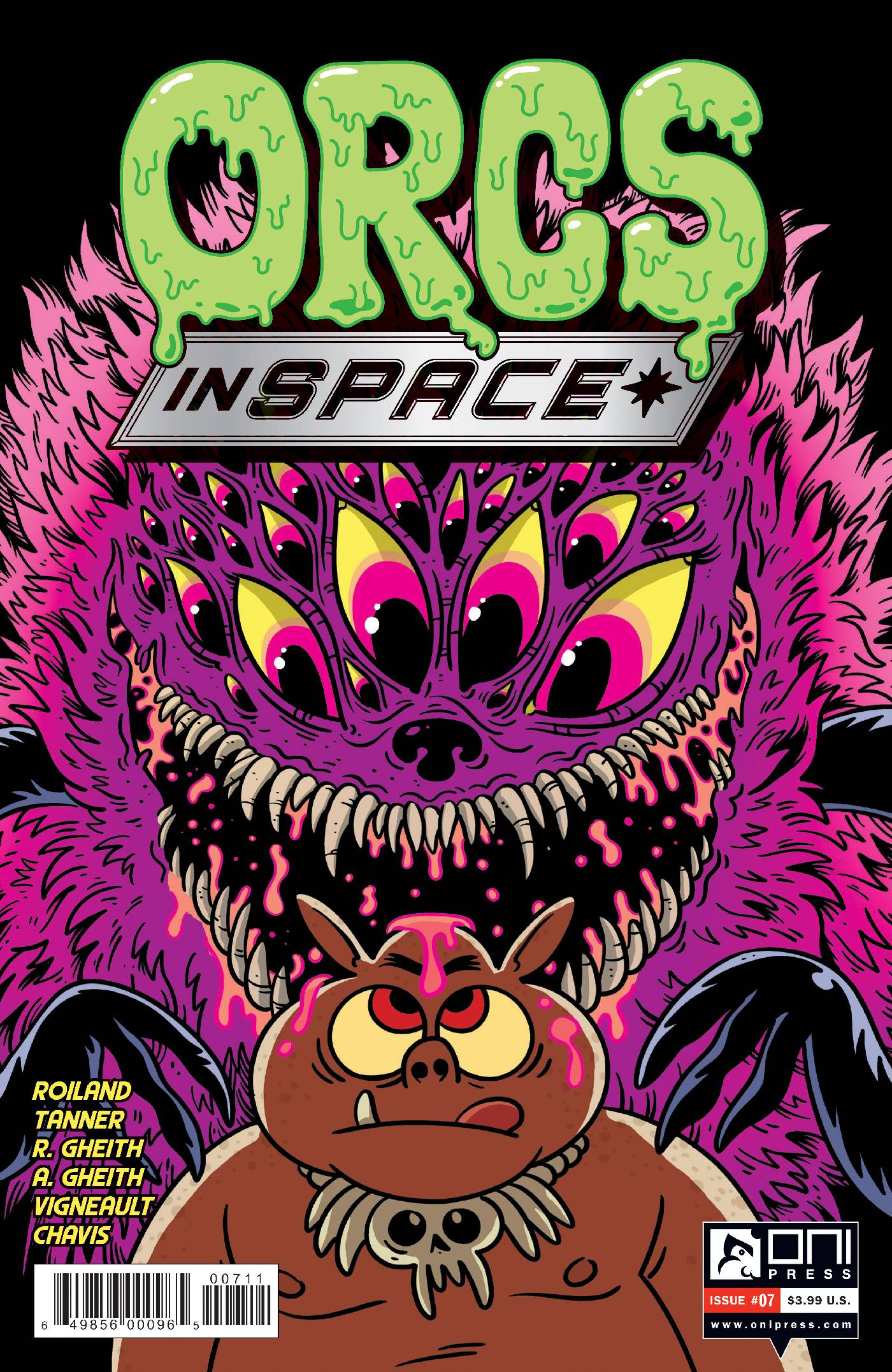 NOV211582 - ORCS IN SPACE #7 - Previews World