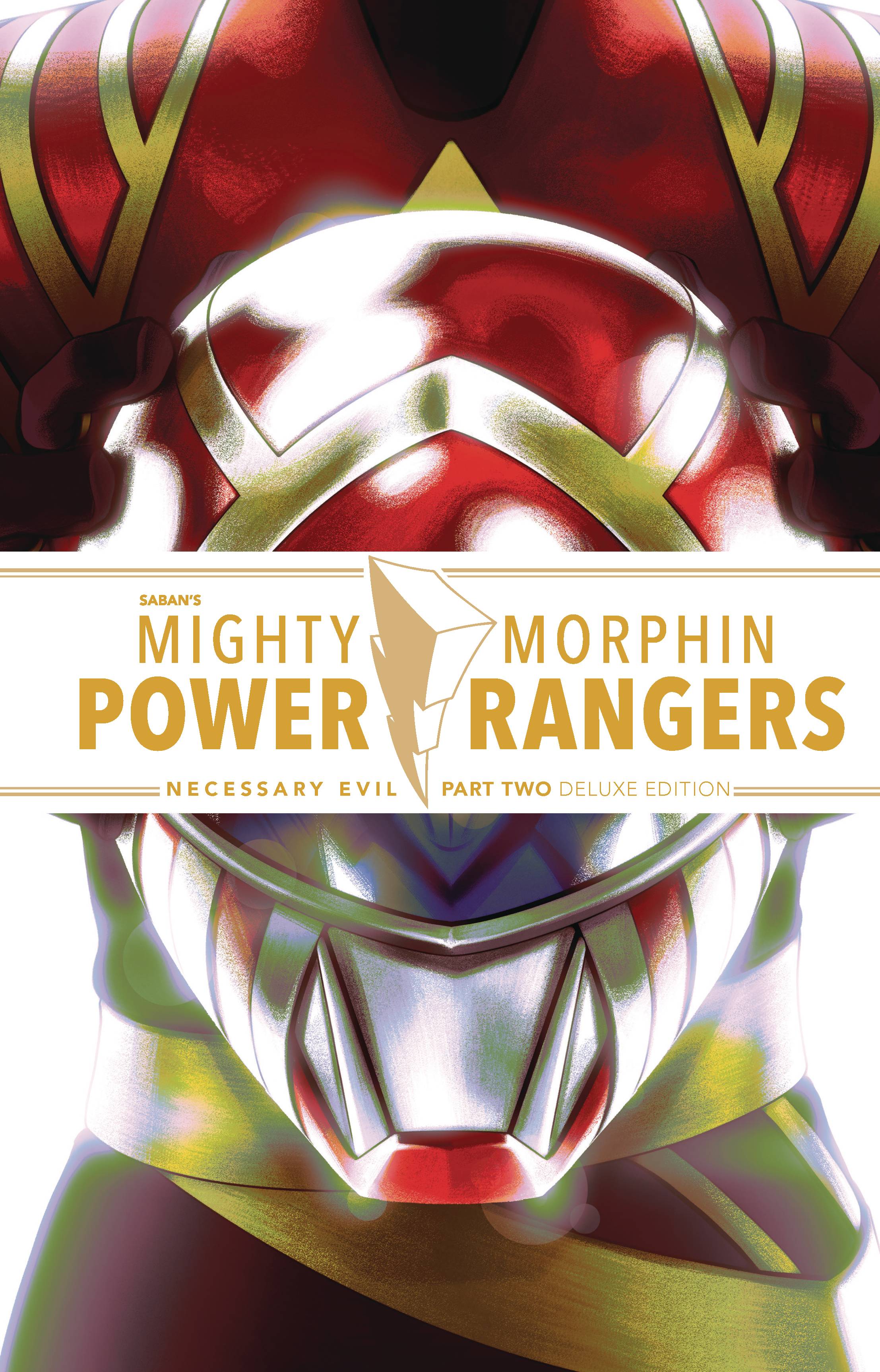 MIGHTY MORPHIN POWER RANGERS NECESSARY EVIL II DLX ED HC