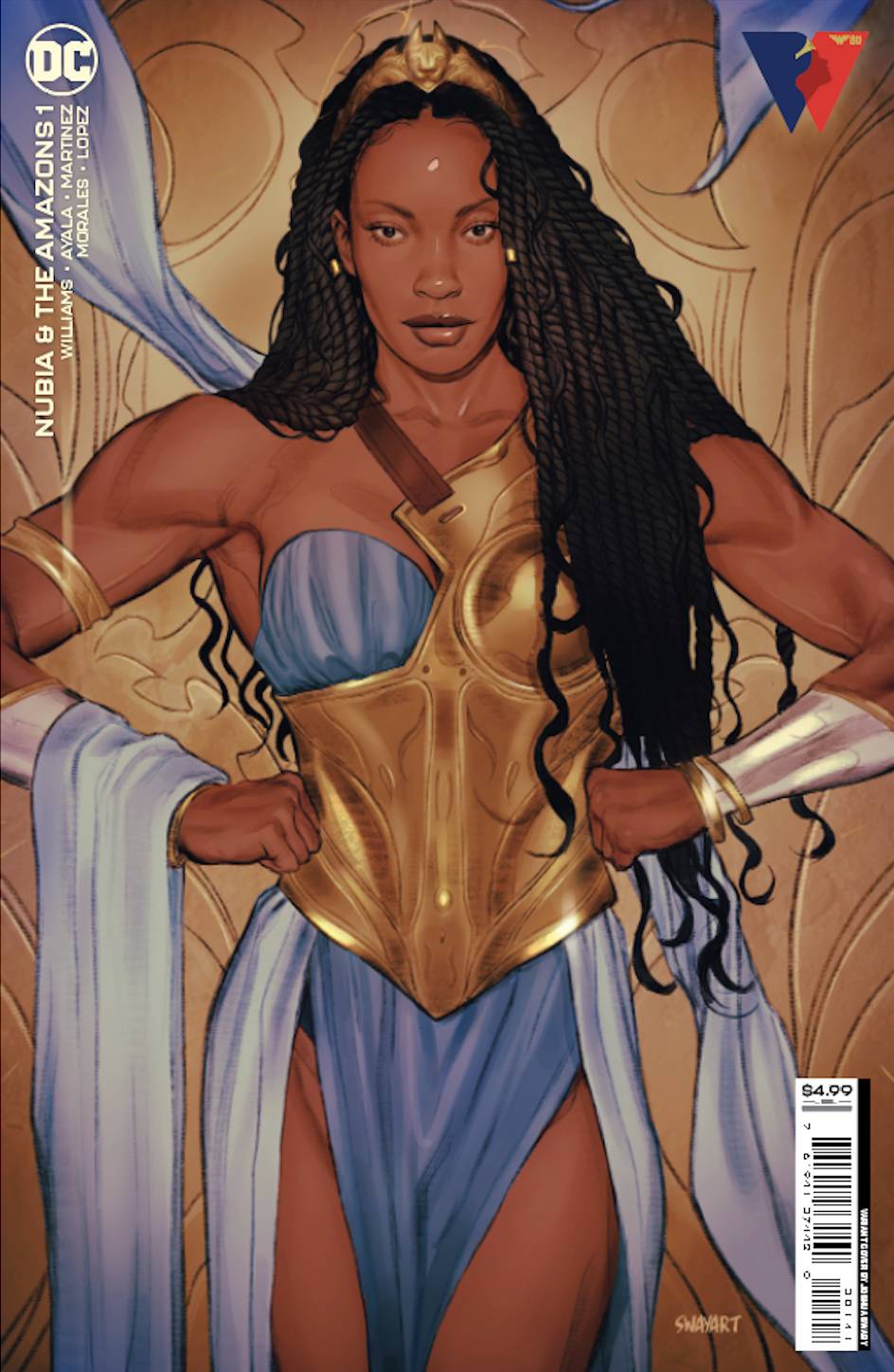 NUBIA & THE AMAZONS #1 (OF 6) CVR D SWABY VAR