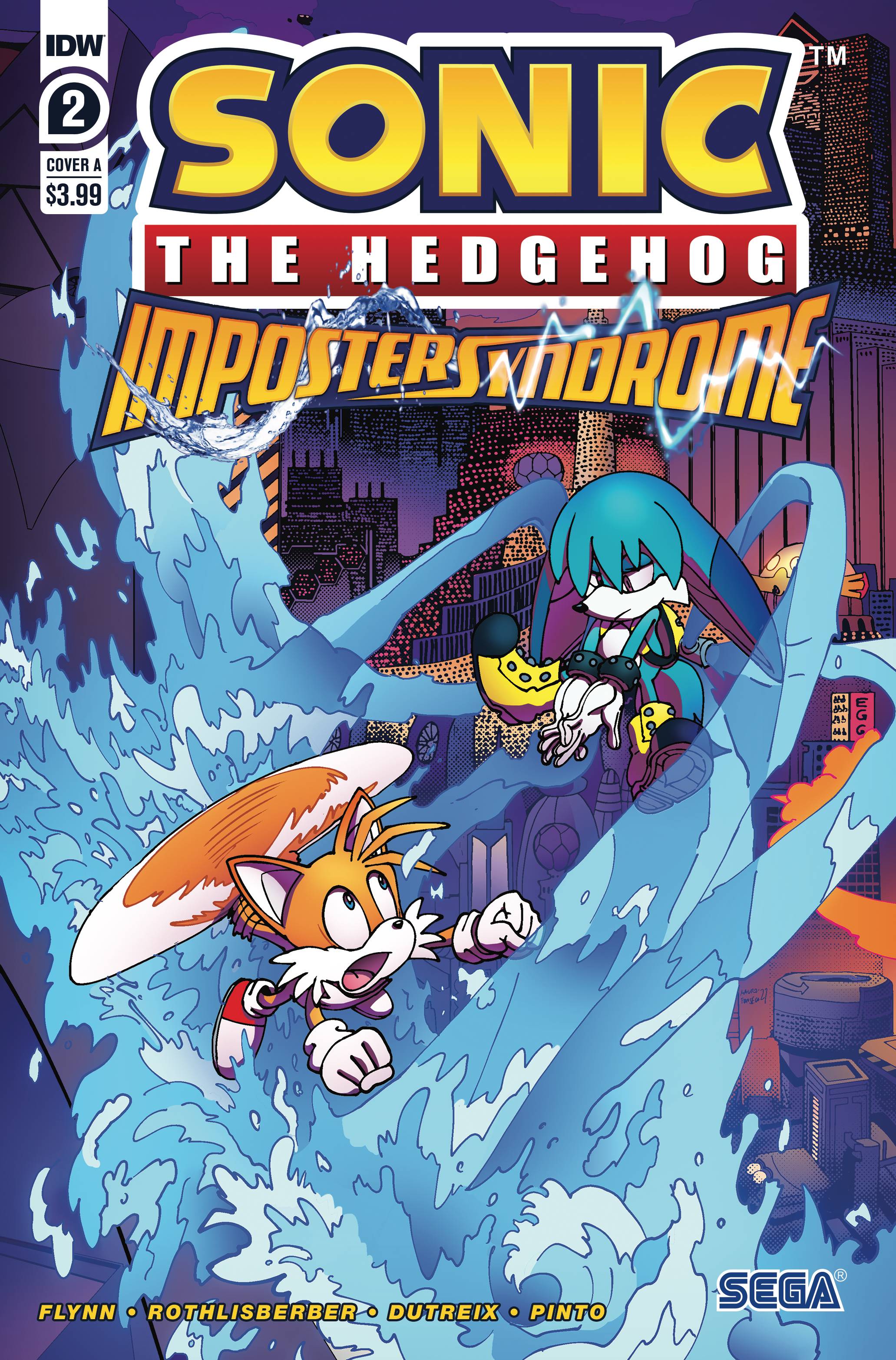 SONIC HEDGEHOG IMPOSTER SYNDROME #2 (OF 4) CVR A FONSECA