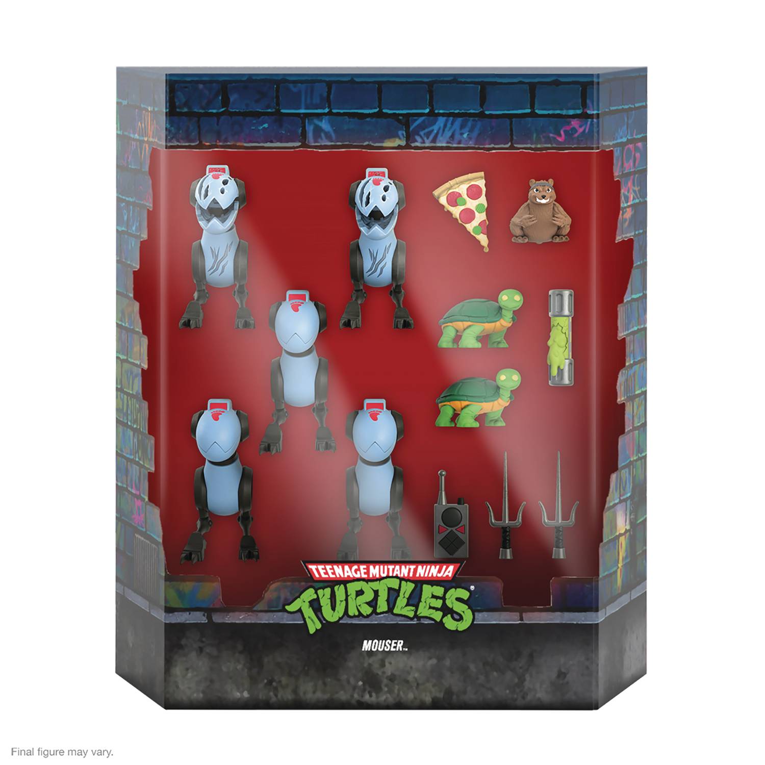 TMNT ULTIMATES WAVE 6 MOUSERS FIGURE 5PK