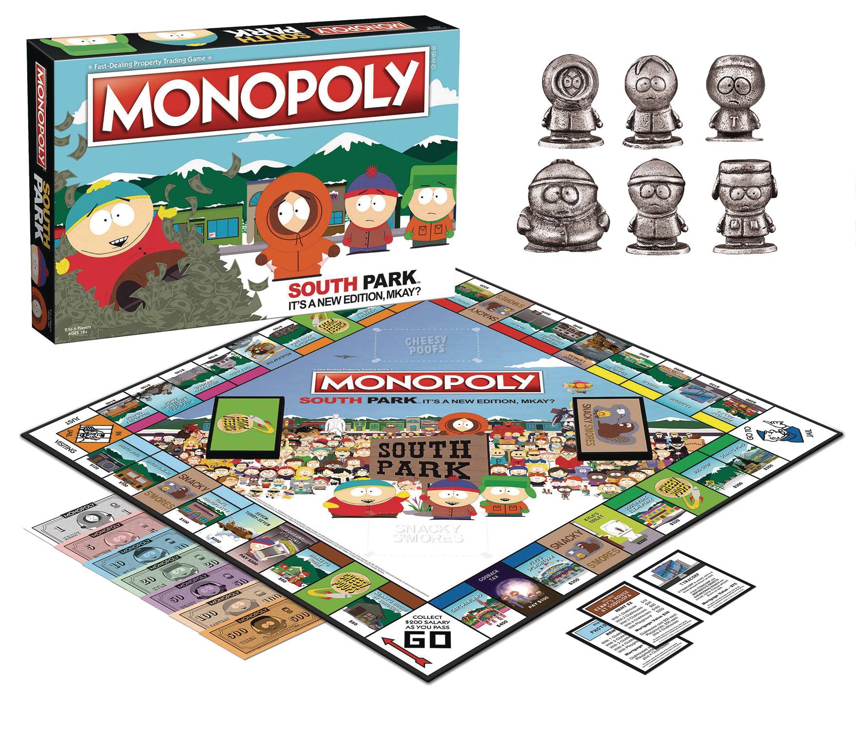 SOUTH PARK MONOPOLY BOARD GAME