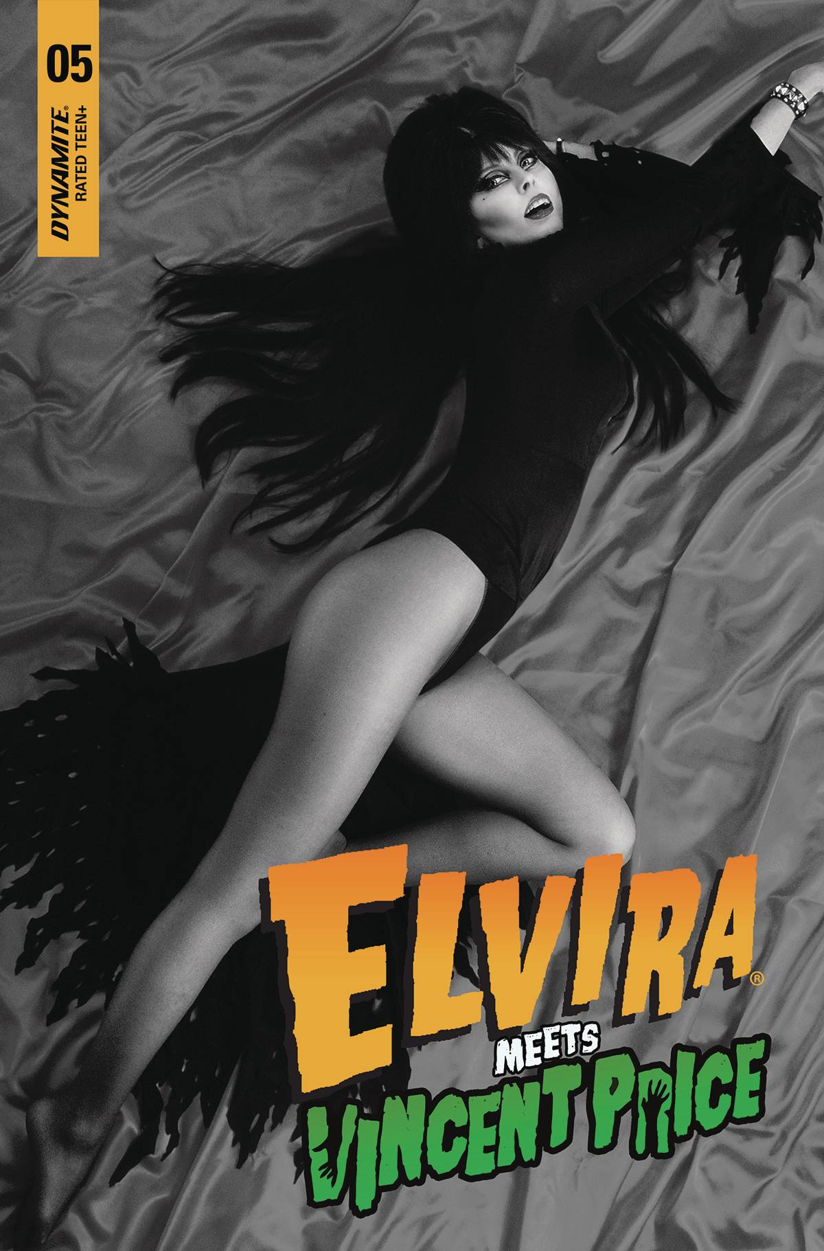 ELVIRA MEETS VINCENT PRICE #5 CVR E 10 COPY INCV PHOTO B&W