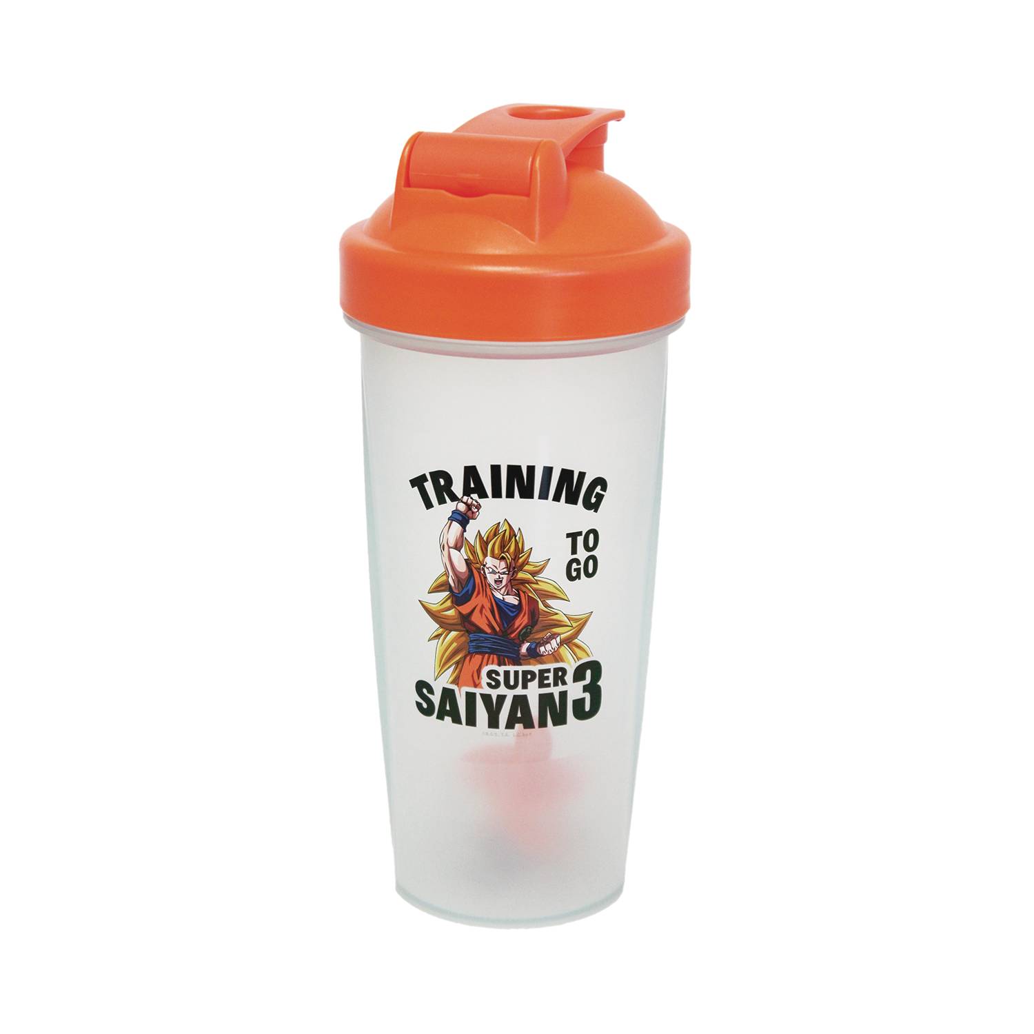 Dragon Ball Z Super Saiyan Goku 20oz Protein Mixer Shaker Bottle