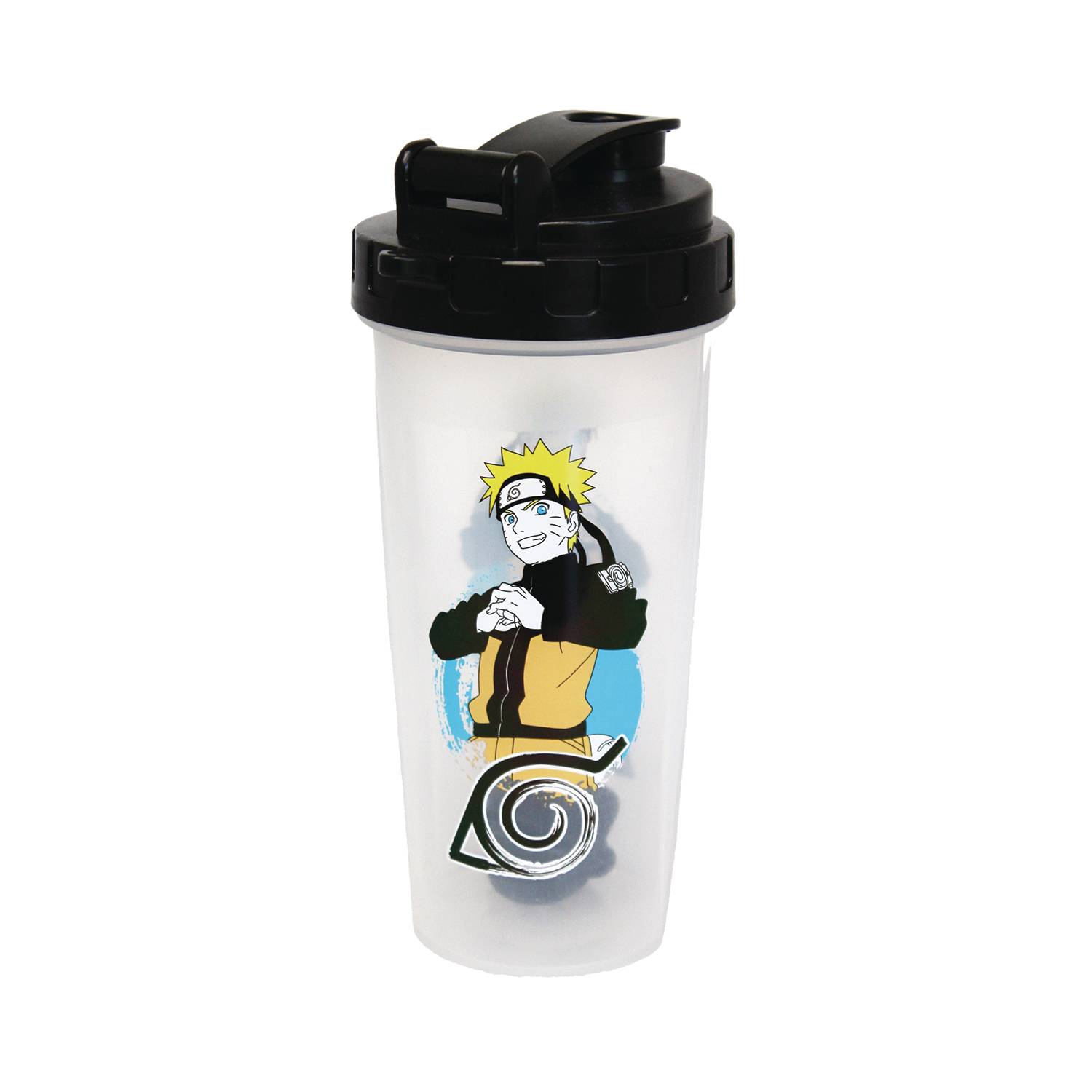 JUST FUNKY Naruto Shippuden Plastic Shaker Bottle | Holds 20 Ounces