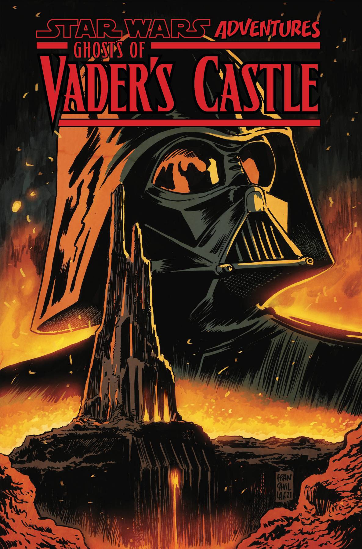STAR WARS ADV GHOSTS OF VADERS CASTLE TP