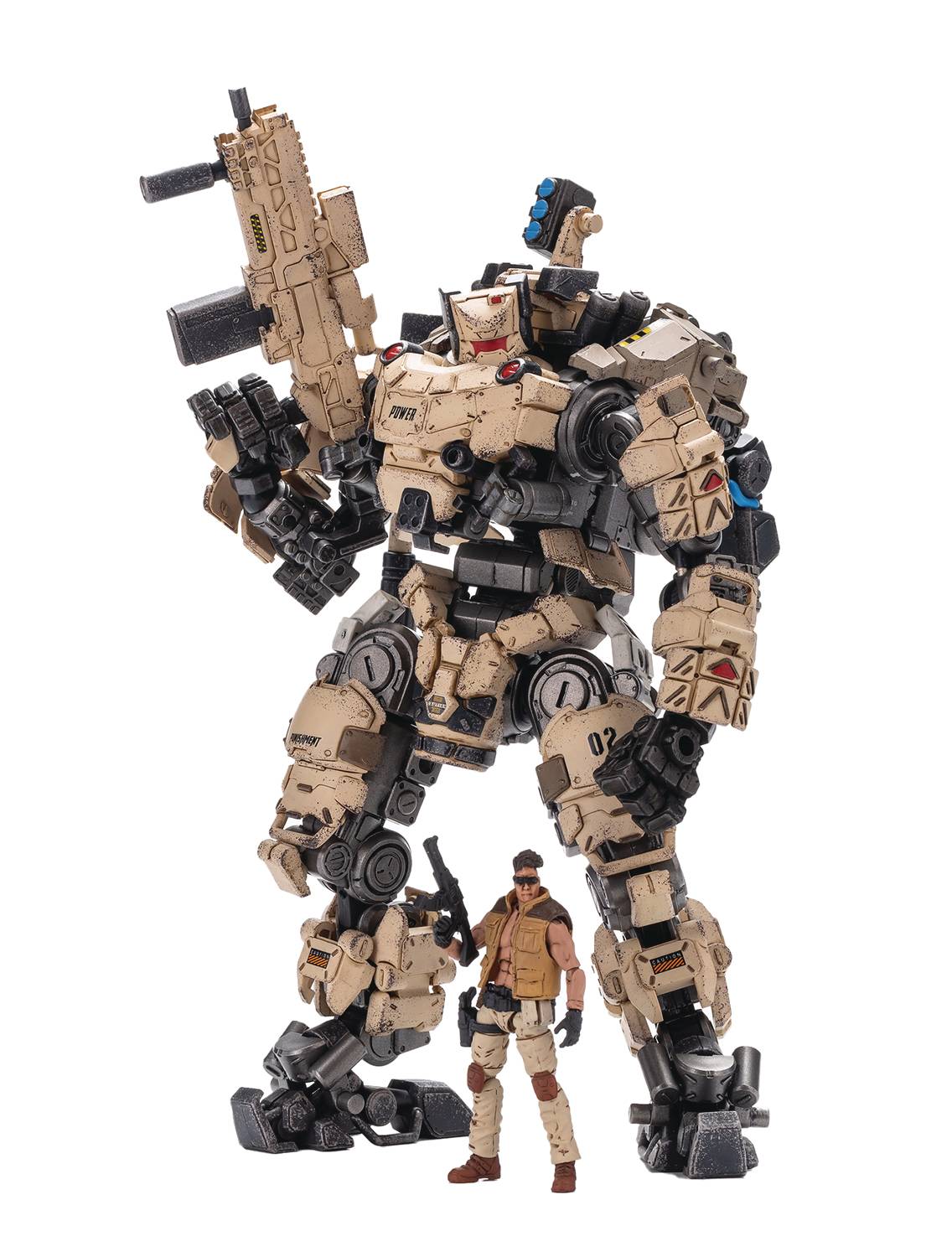 Joy Toy Steel Bone Classic Armor Mecha 1/18th Scale Action