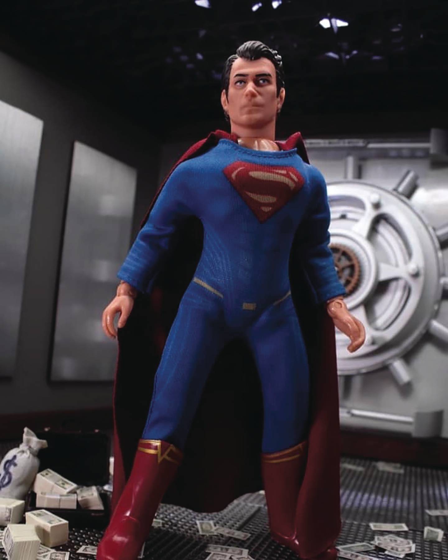  MEGO CORPORATION Justice League Super Man Henry Cavil : Toys &  Games