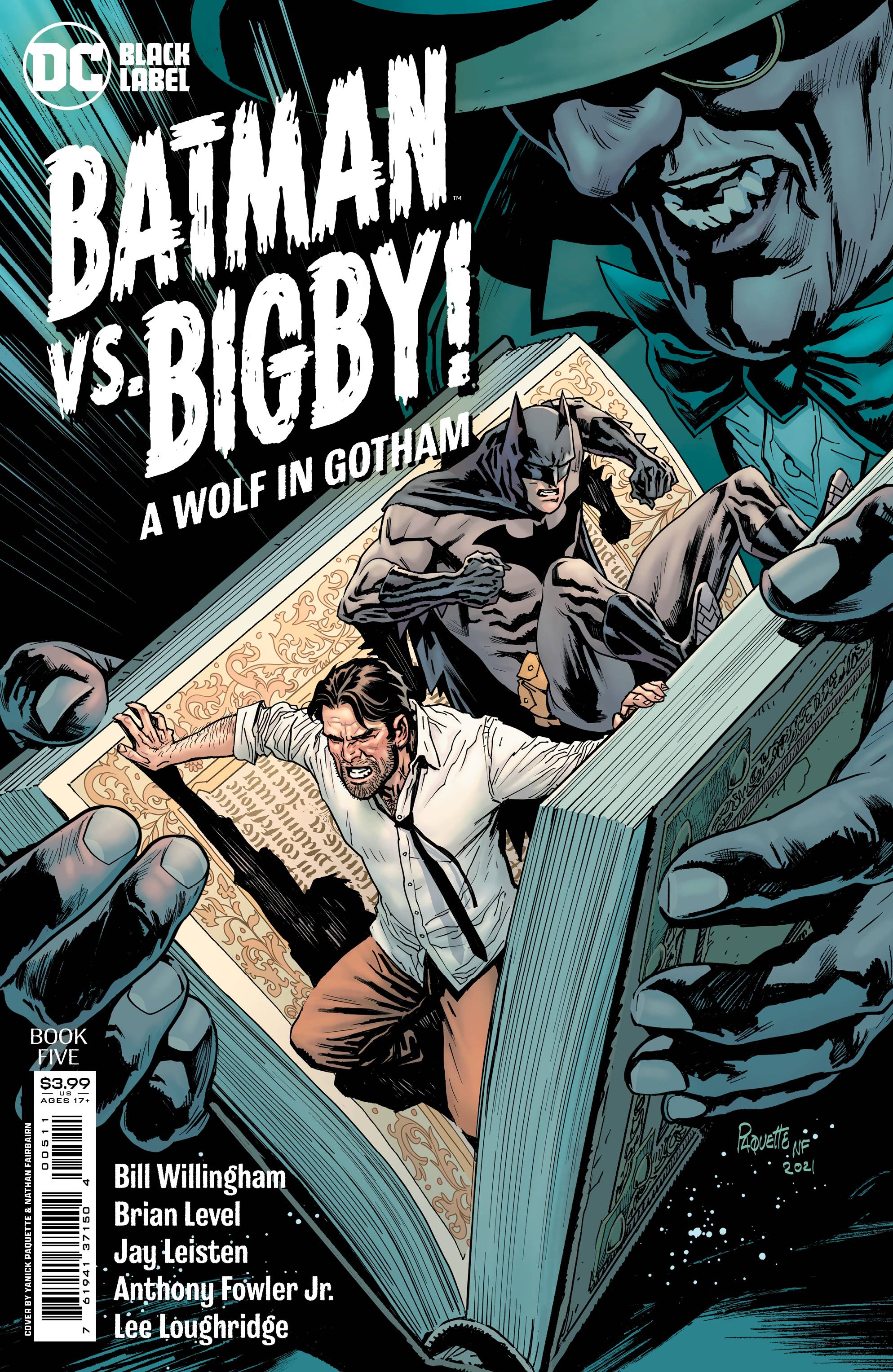 BATMAN VS BIGBY A WOLF IN GOTHAM #5 (OF 6) CVR A PAQUETTE (M