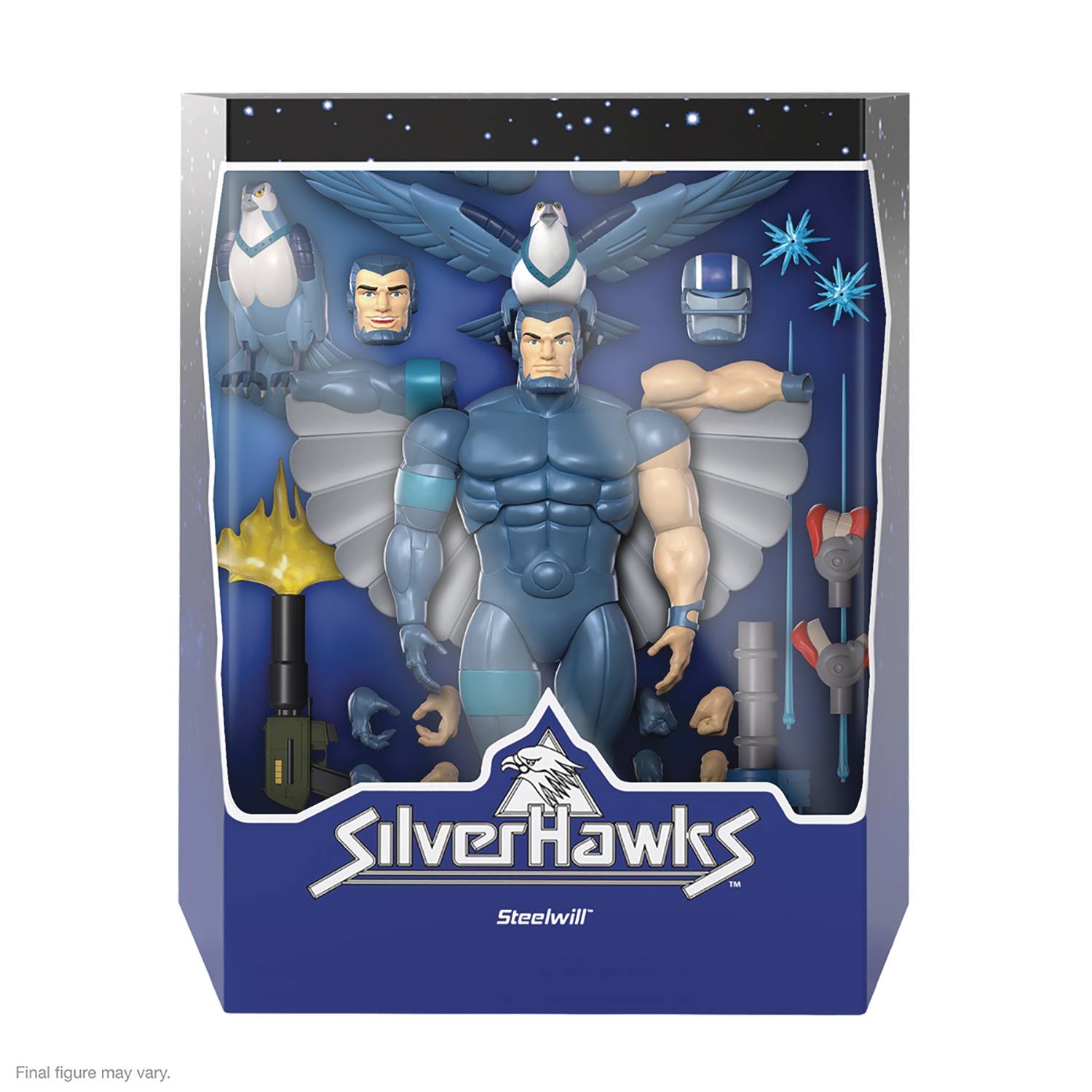 SILVERHAWKS ULTIMATES W2 STEELWILL FIGURE