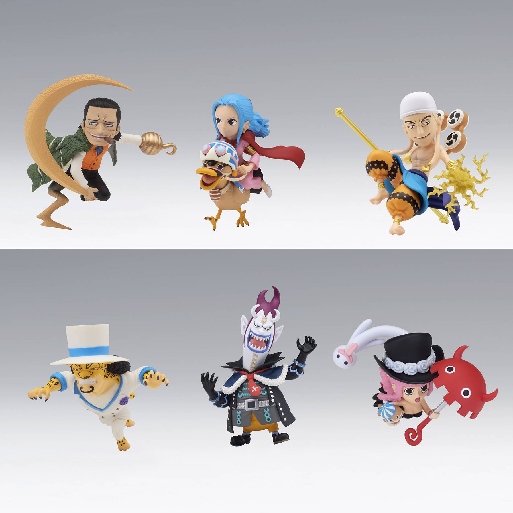 Oct One Piece World Col Fig Grt Pirates 100 Lndscps V6 12pc Ds Previews World