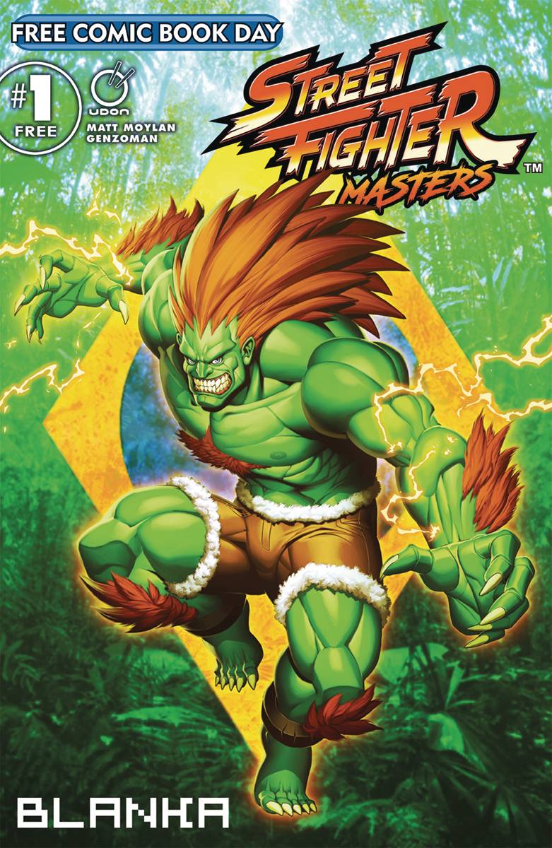 JAN220042 - FCBD 2022 STREET FIGHTER MASTERS BLANKA #1 - Previews