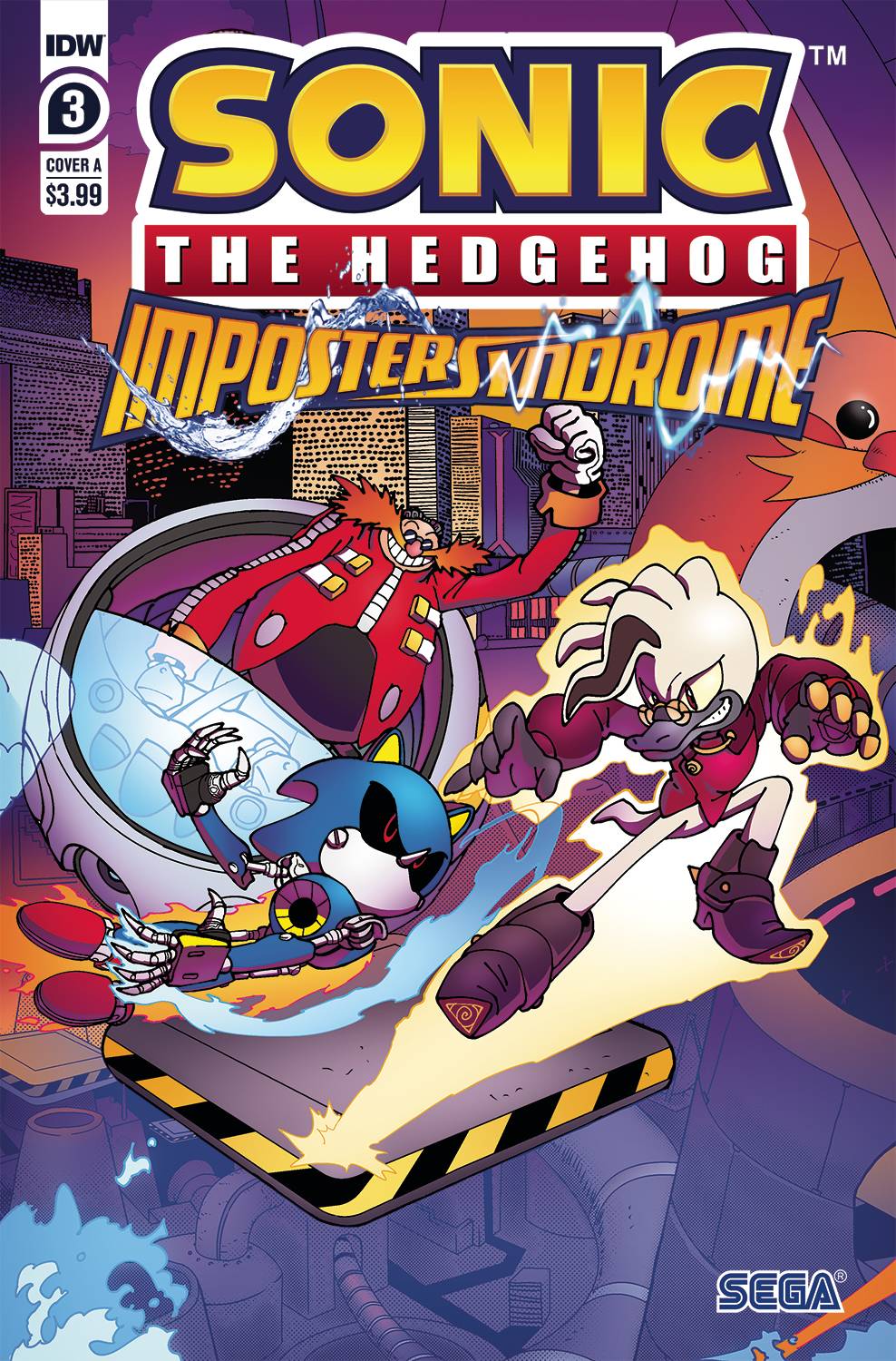 IDW Sonic the Hedgehog: Imposter Syndrome - przegląd numeru 3-ego