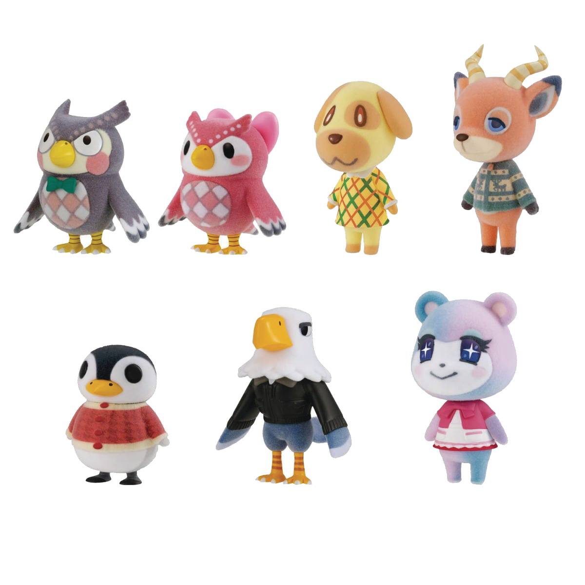 ANIMAL CROSSING NEW HORIZONS VILLAGER V3 7PC MINI FIG SET (N