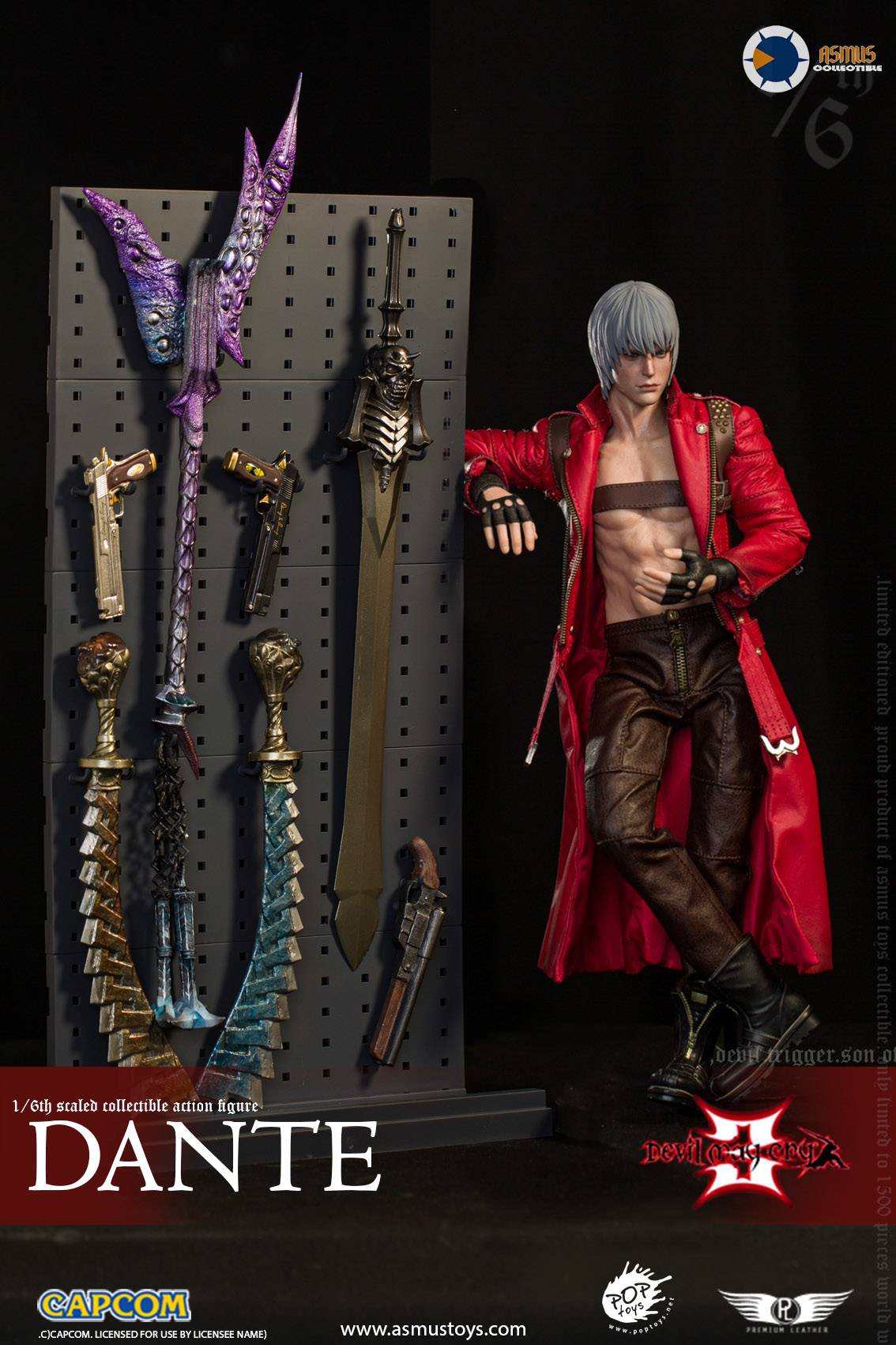 NOV218002 - DEVIL MAY CRY III DANTE 1/6 AF DLX VER - Previews World