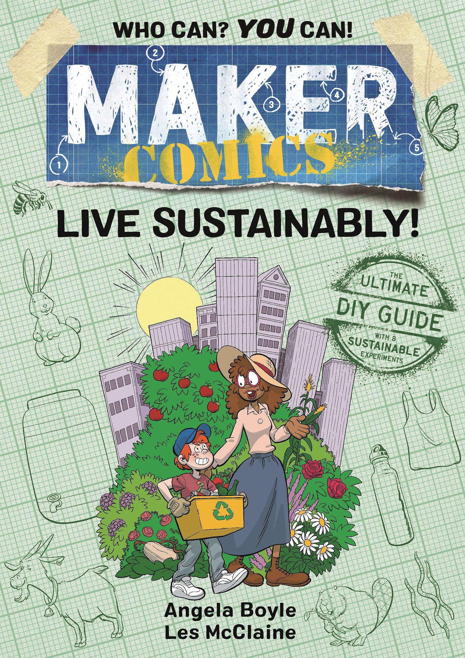 MAKER COMICS GN LIVE SUSTAINABLY