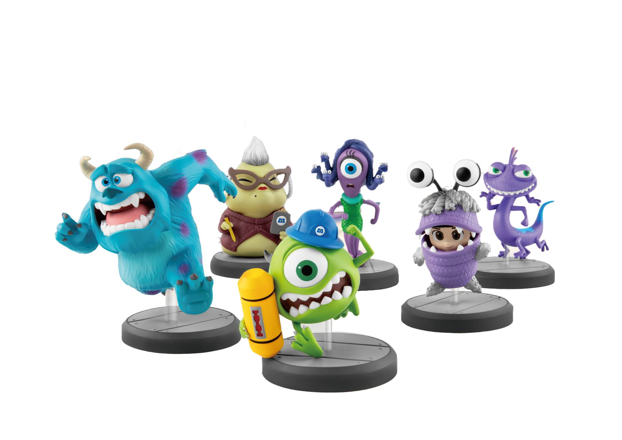 Beast-Kingdom USA  MEA-039 Monsters, Inc. Series (Set-6pcs)