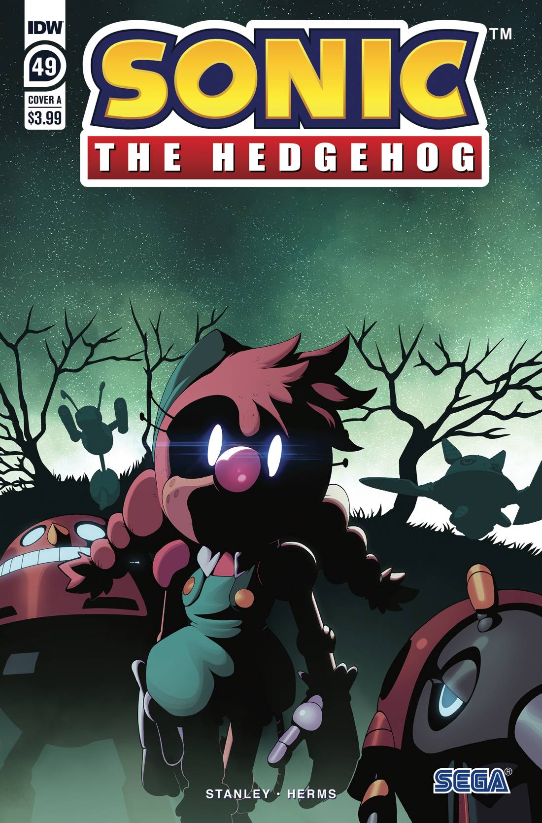 FEB220420 - SONIC THE HEDGEHOG #49 CVR A ADAM BRYCE THOMAS