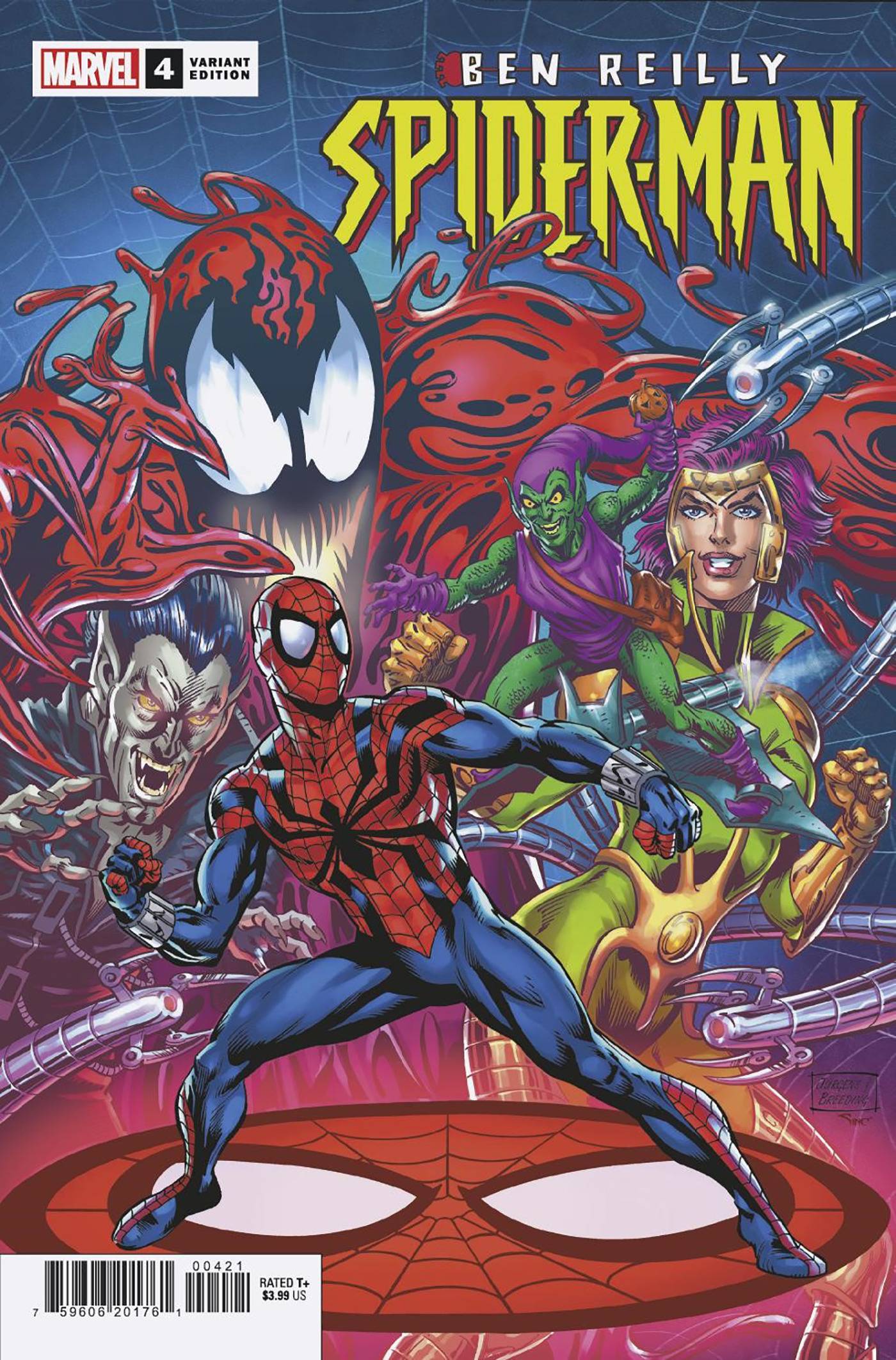 J. Scott Campbell Amazing Spider-Man #1 JSC Artist EXCLUSIVE cover B 'Ben  Reilly' – J. Scott Campbell Store