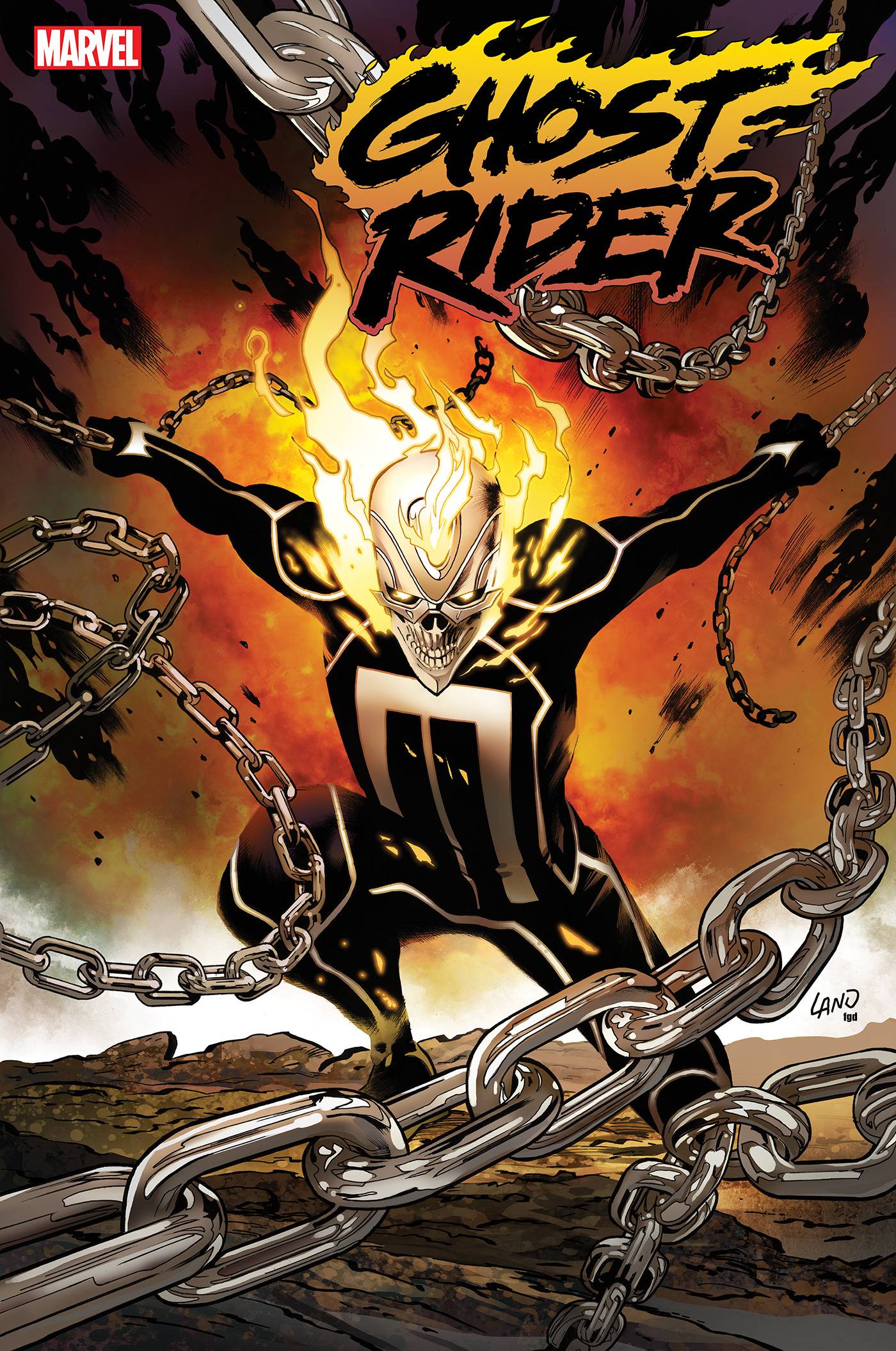 JUL220903 - GHOST RIDER #6 (RES) - Previews World